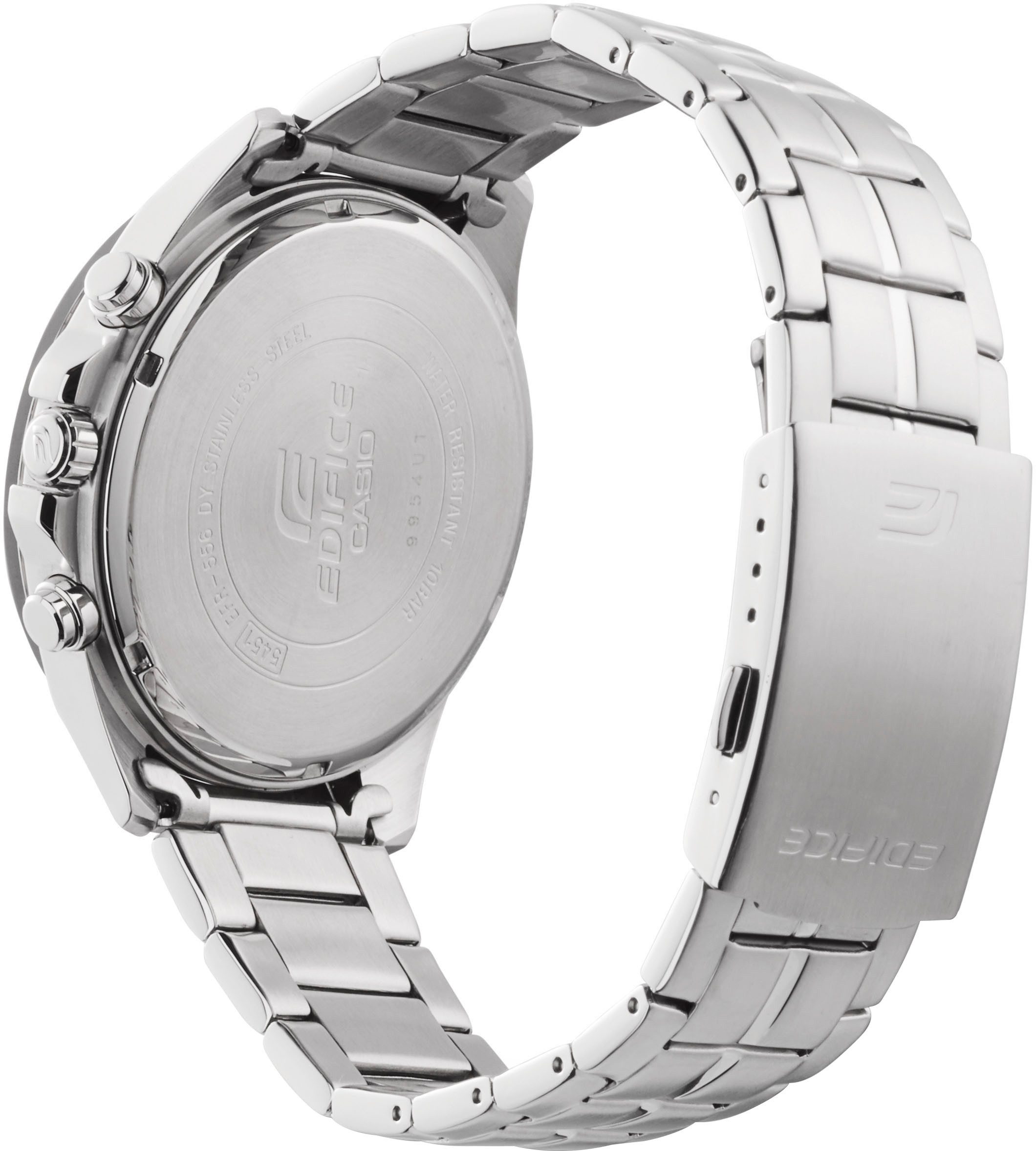 CASIO EDIFICE Chronograph EFR-556DB-1AVUEF, Quarzuhr,Armbanduhr,Herrenuhr,bis 10 bar wasserdicht, Edelstahlarmband