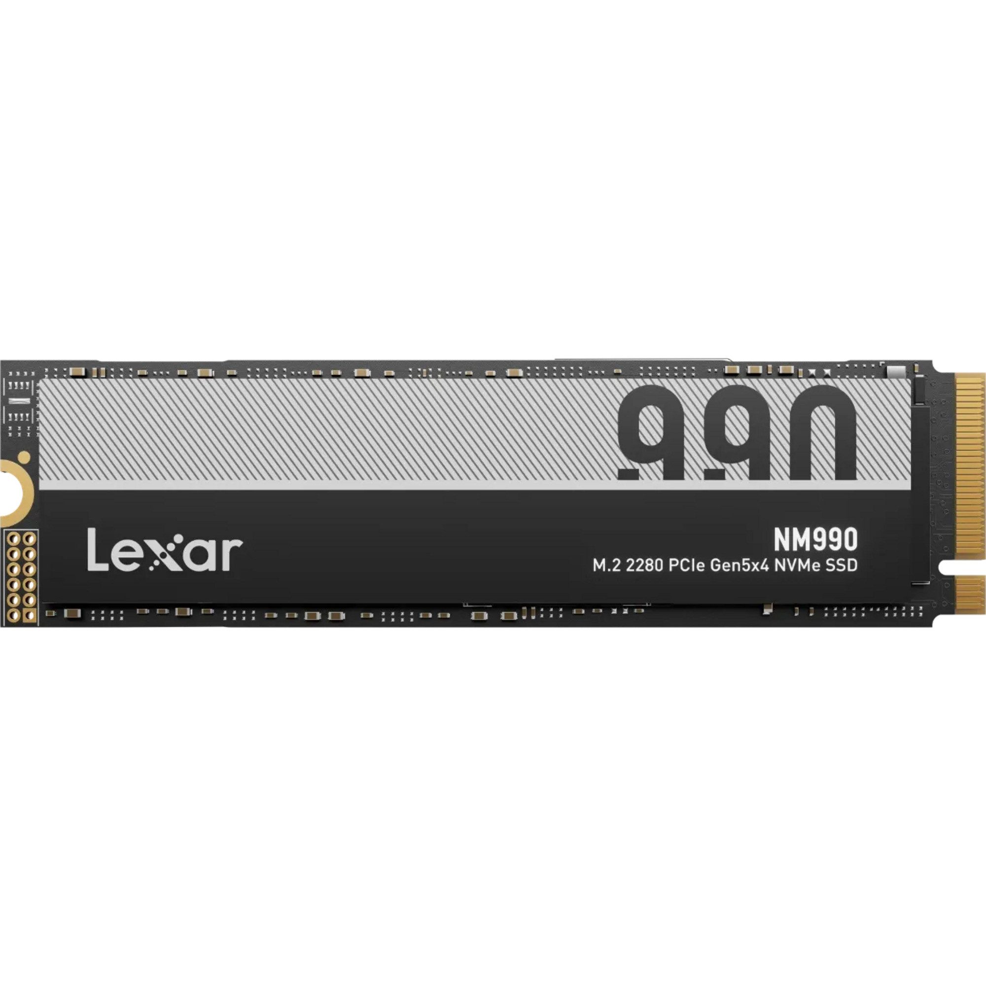 Lexar Lexar NM990 2 TB, SSD, (PCIe 5.0 x4, NVMe 1.4, M.2 interne HDD-Festplatte (2 TB) Steckkarte"