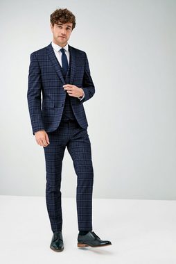 Next Baukastensakko Anzug mit Karomuster: Skinny Fit Sakko (1-tlg)