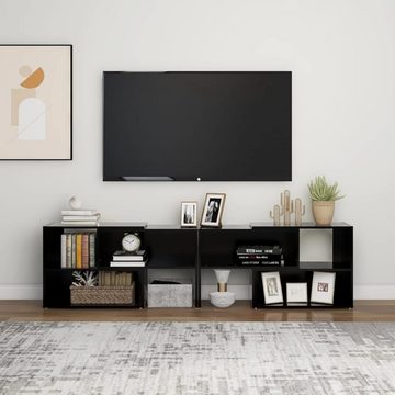 möbelando TV-Board 3008170 (LxBxH: 149x30x52 cm), in Schwarz