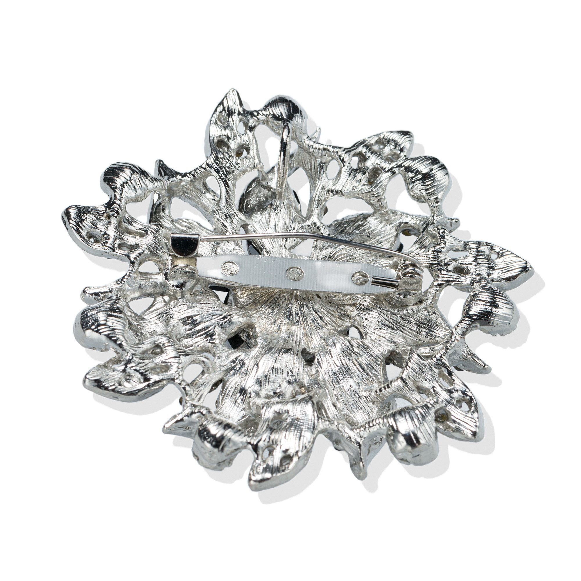 Firetti Brosche Schmuck Geschenk Kupfer Ansteckschmuck Blume