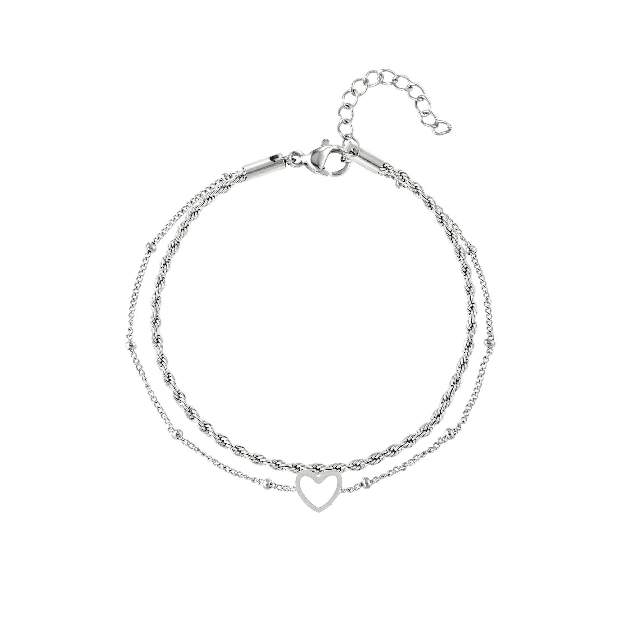 Edelstahlarmband HEART