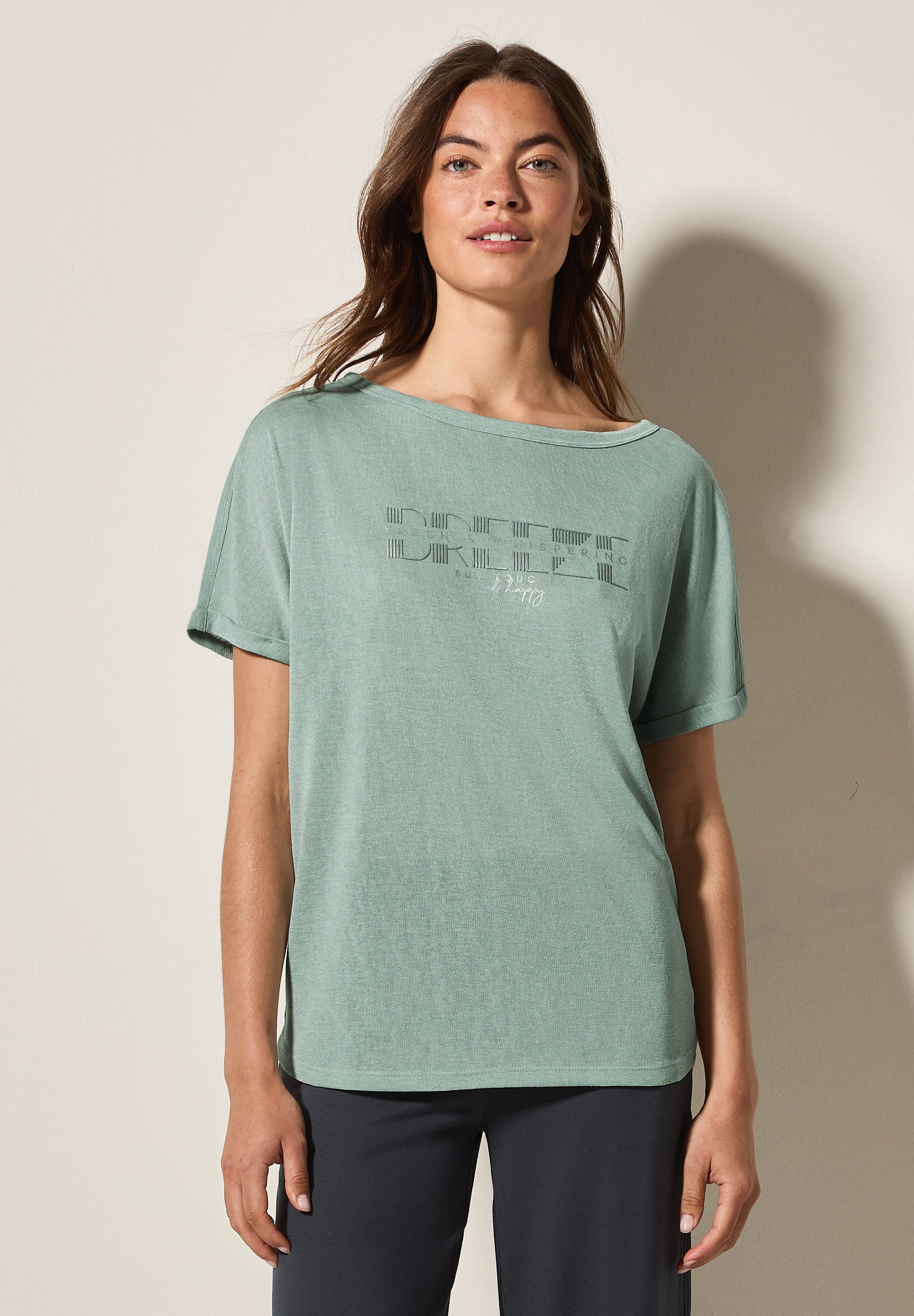 CECIL T-Shirt mit grafischem Print günstig online kaufen