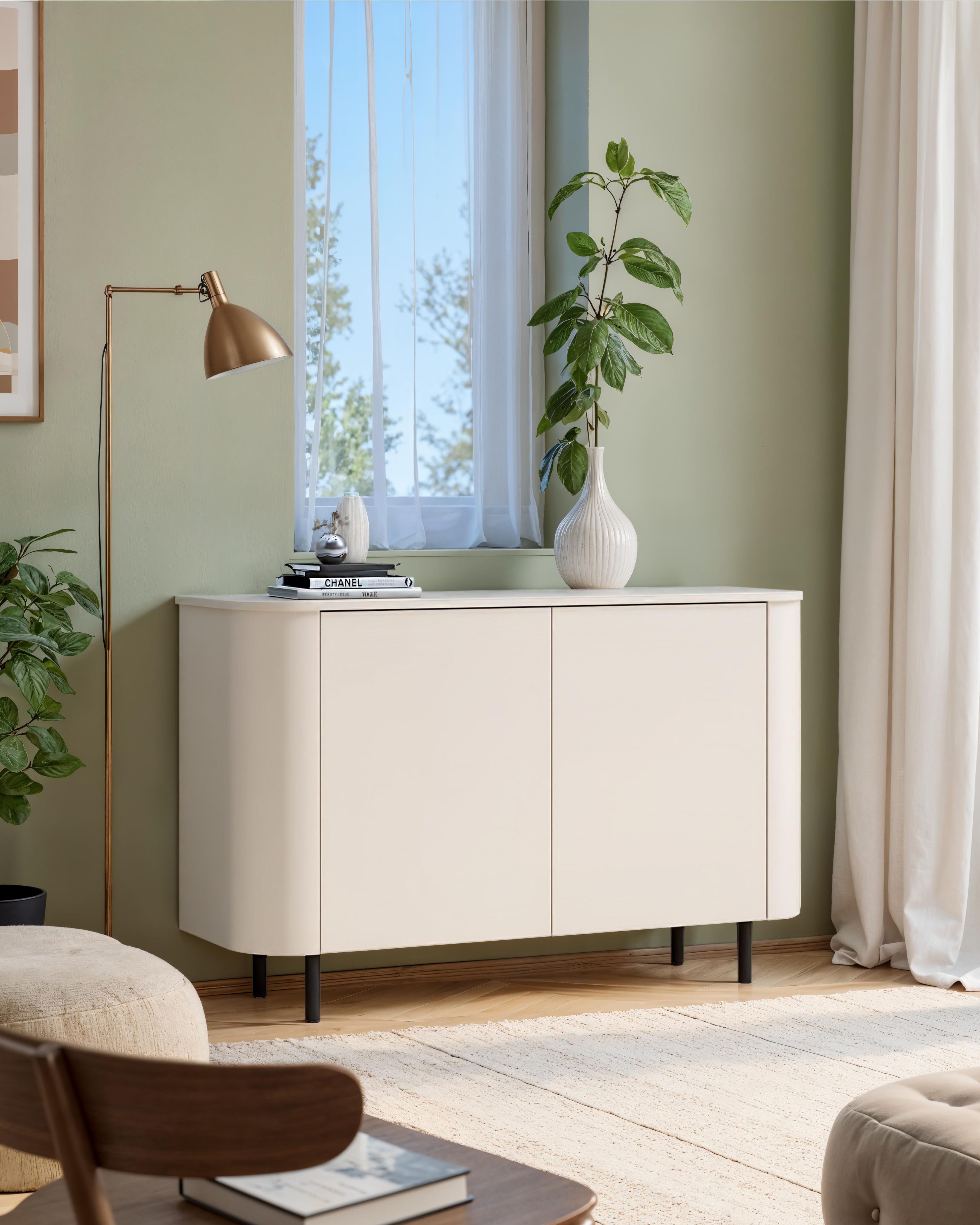 INOSIGN Sideboard Lido, 131 cm breit, 2 Türen, Anrichte, Kommode, Stauraums günstig online kaufen