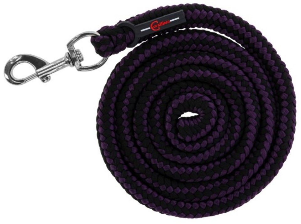 Kerbl Führstrick Führstrick Hippo 200 cm aubergine / anthrazit Karabinerhaken 3222141, (1-tlg)