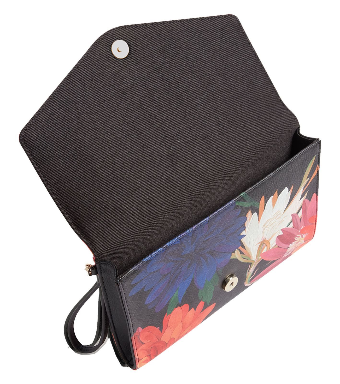 Ted Baker Clutch Amarsay Printed Dahlia Icon Envelope Pouch