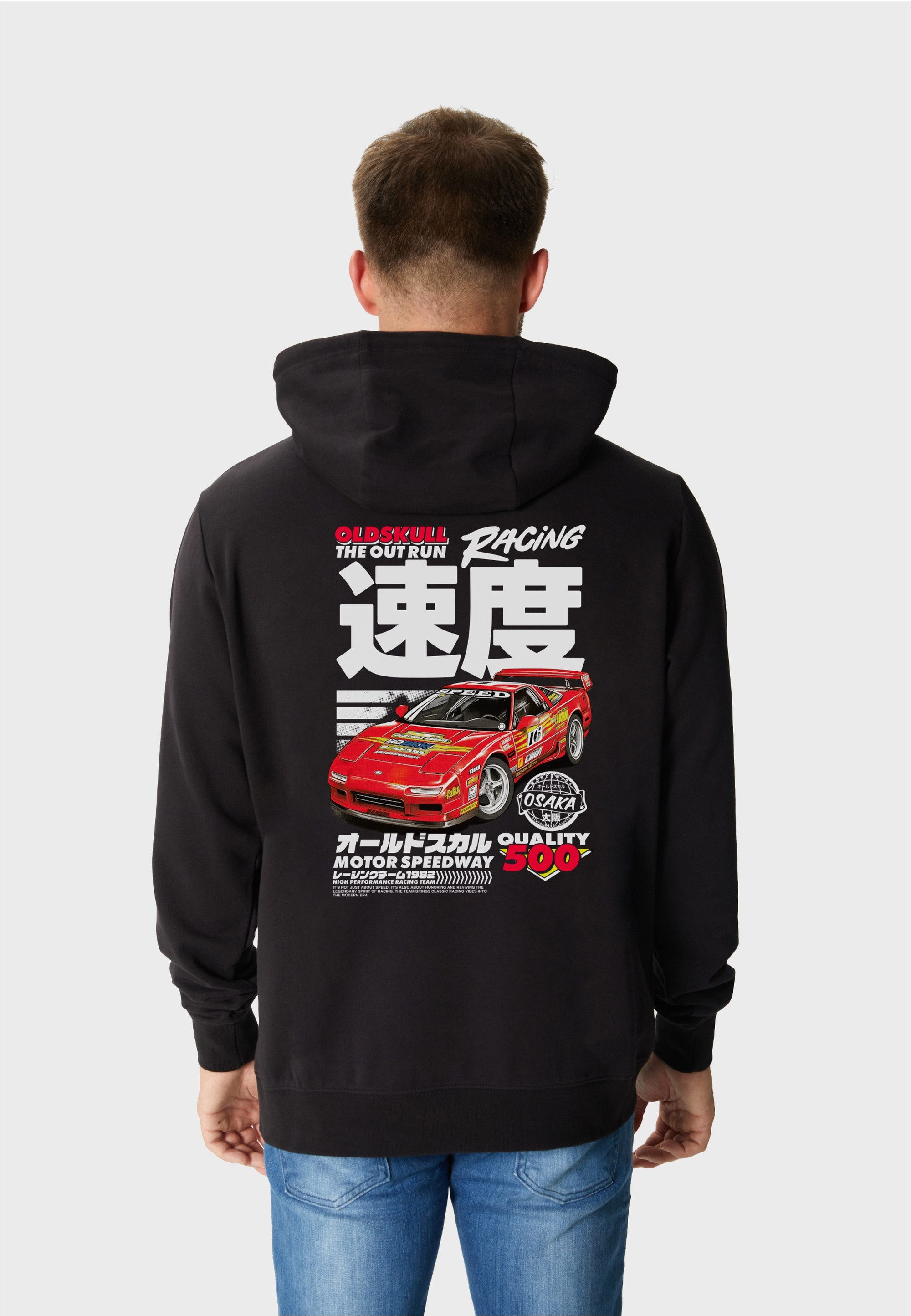 Oldskull Kapuzensweatshirt Asian Flashback Racer Logo günstig online kaufen