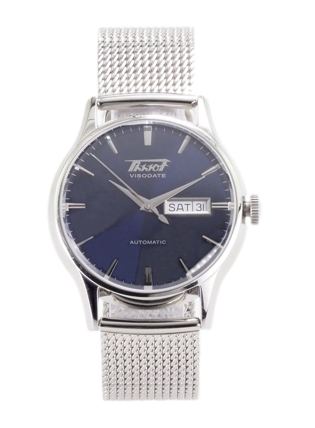Tissot Automatikuhr Tissot Herren Automatik Uhr Heritage Visodate T0194301104100, (Silber)