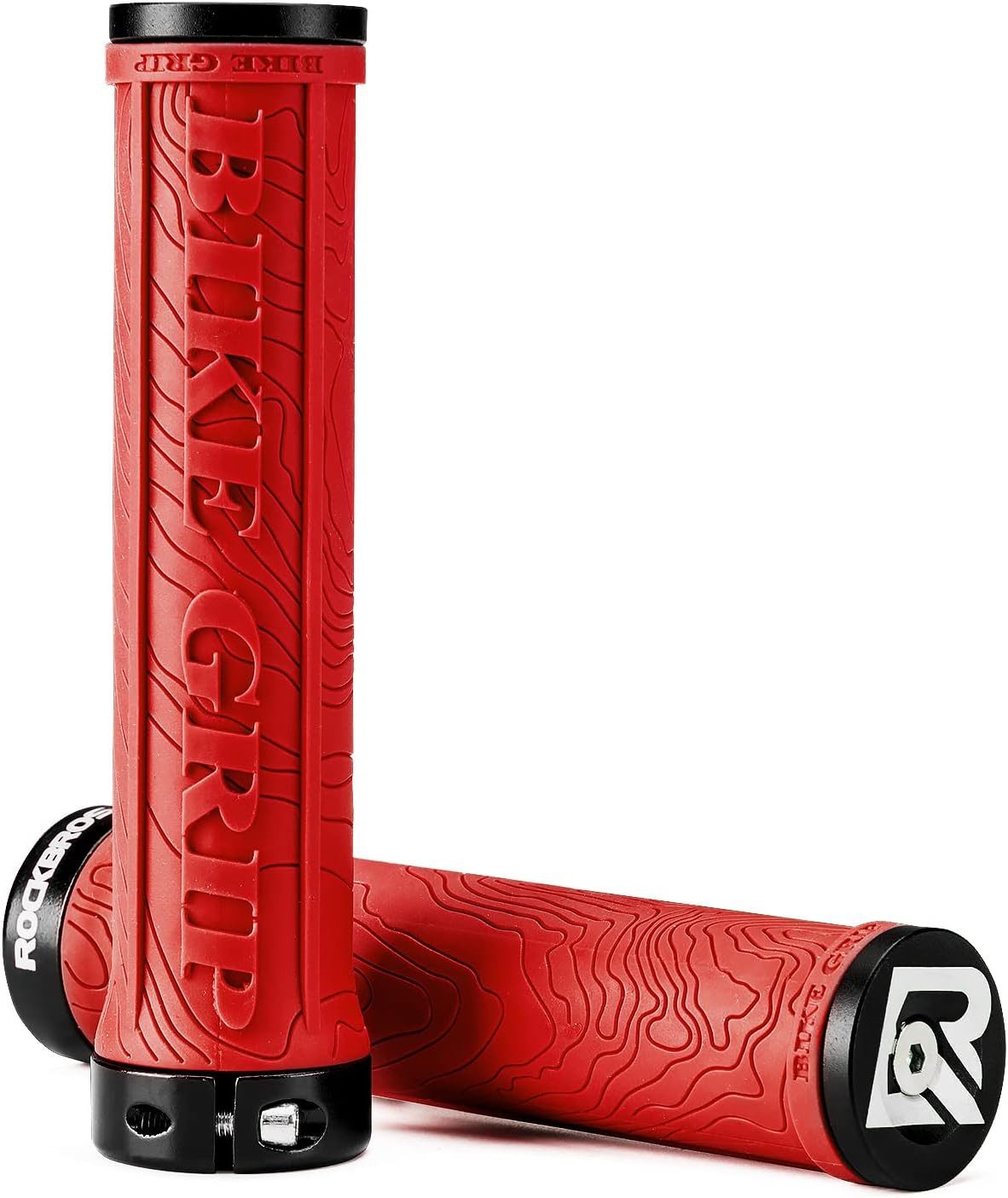 ROCKBROS Fahrradlenkergriff TPR Lock-On Fahrradgriffe 22,2 mm