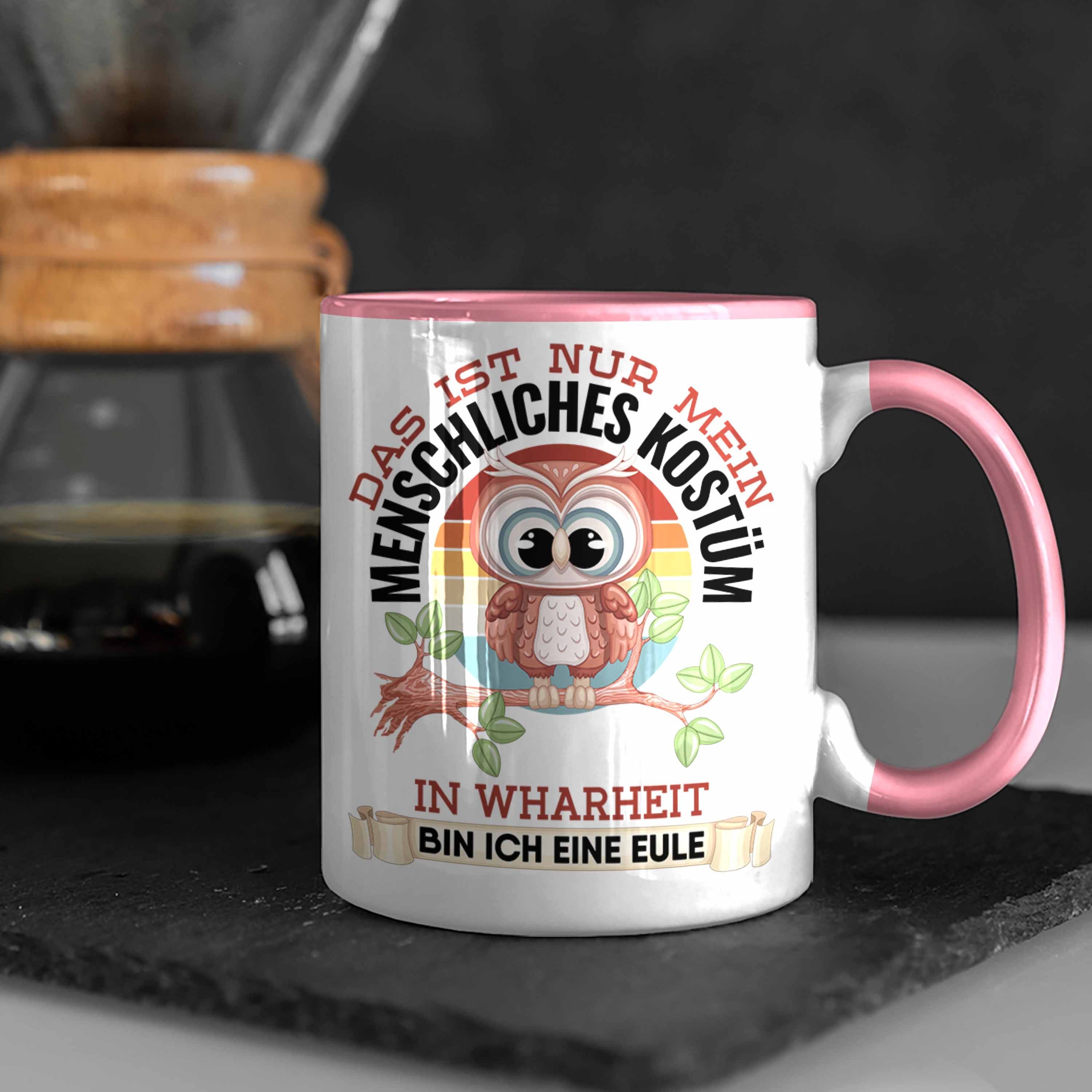 Ist Das Tasse Tasse Geschenk Fans Becher Eulen Trendation Mei Rosa Nur Frauen Eulenliebhaber