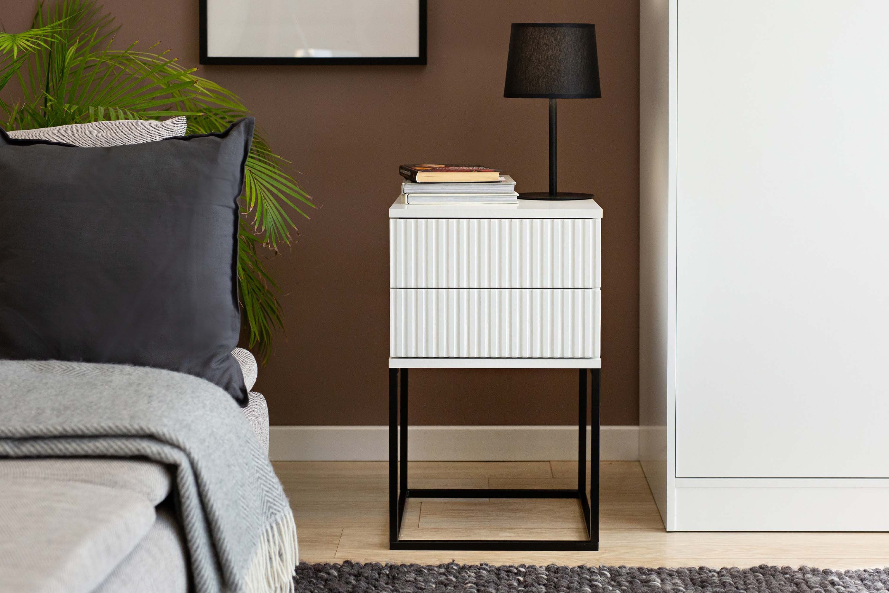 KONSIMO® Nachttisch RECTUS Nachtschrank, Modern, hergestellt günstig online kaufen