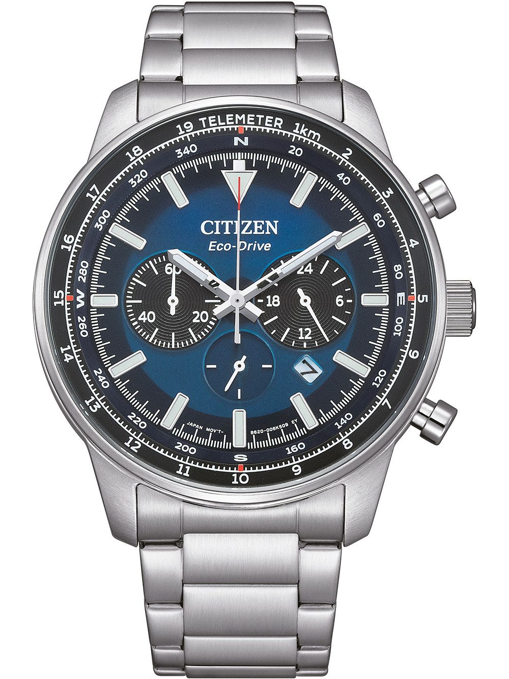 Citizen Quarzuhr Citizen CA4500-91L Herrenuhr Eco-Drive Chronograph 44mm 10ATM Citizen CA4500-91L Herrenuhr Eco-Drive Chronograph 44mm 10ATM
