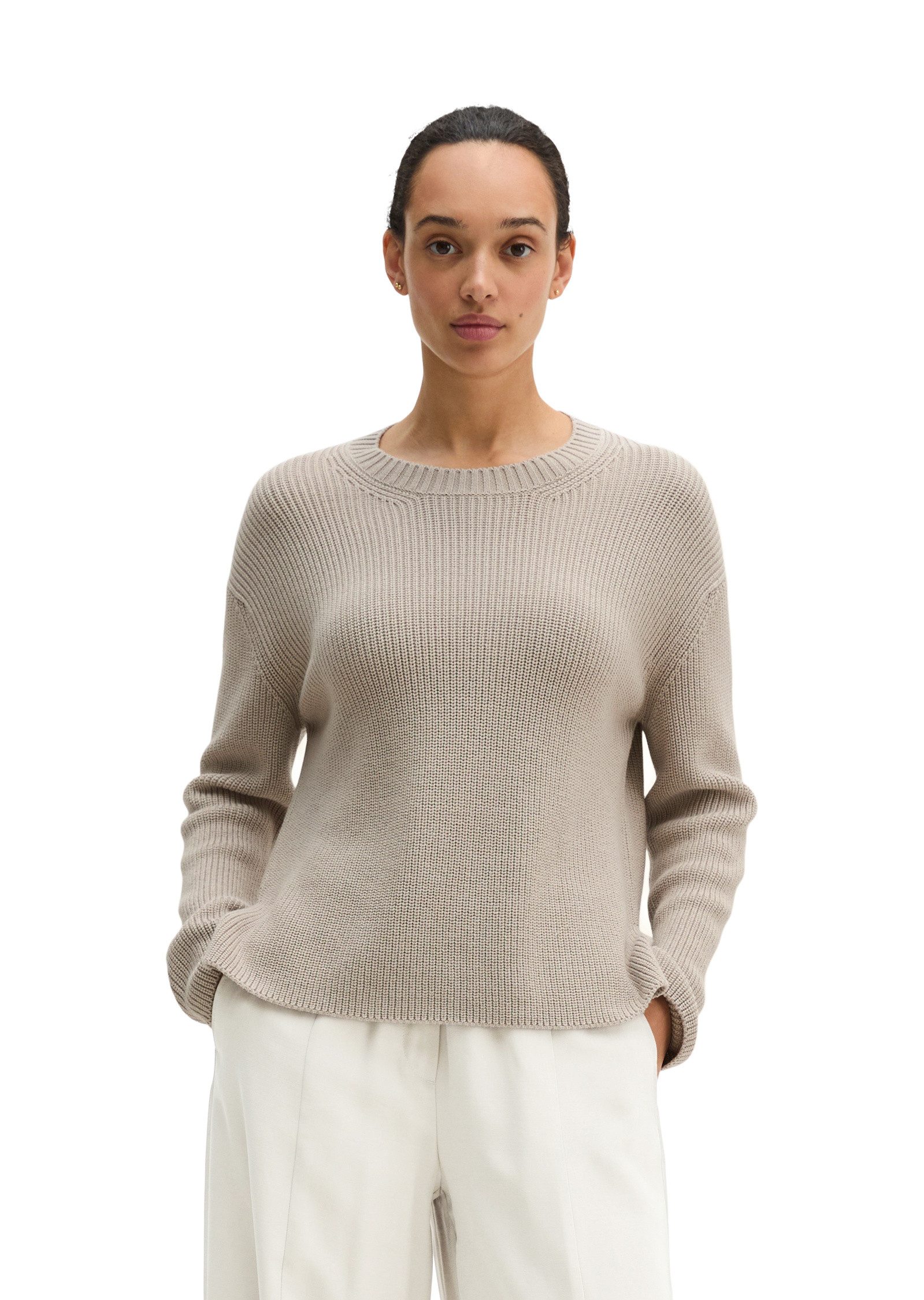 Marc O'Polo Strickpullover aus Heavy-Weight-Organic-Cotton