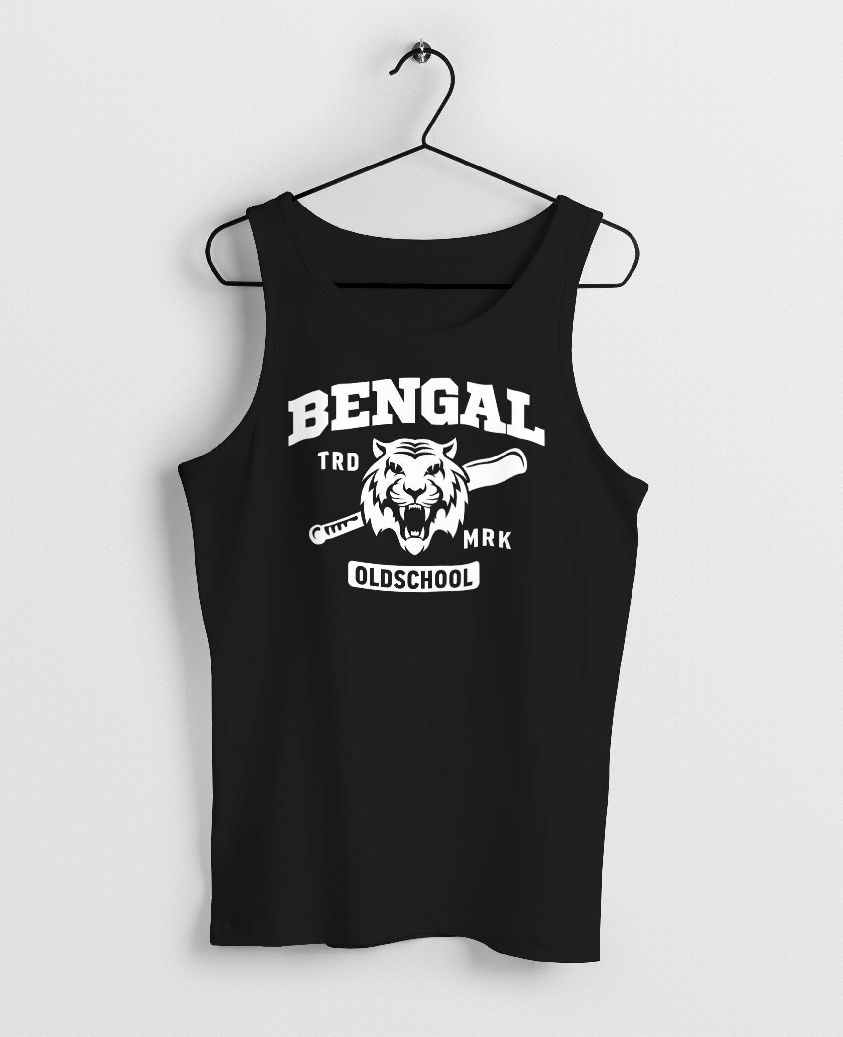 Neverless Tanktop Herren Tank-Top Bengal Tiger Baseball Sport USA Muskelshirt Muscle Shirt Neverless® mit Print