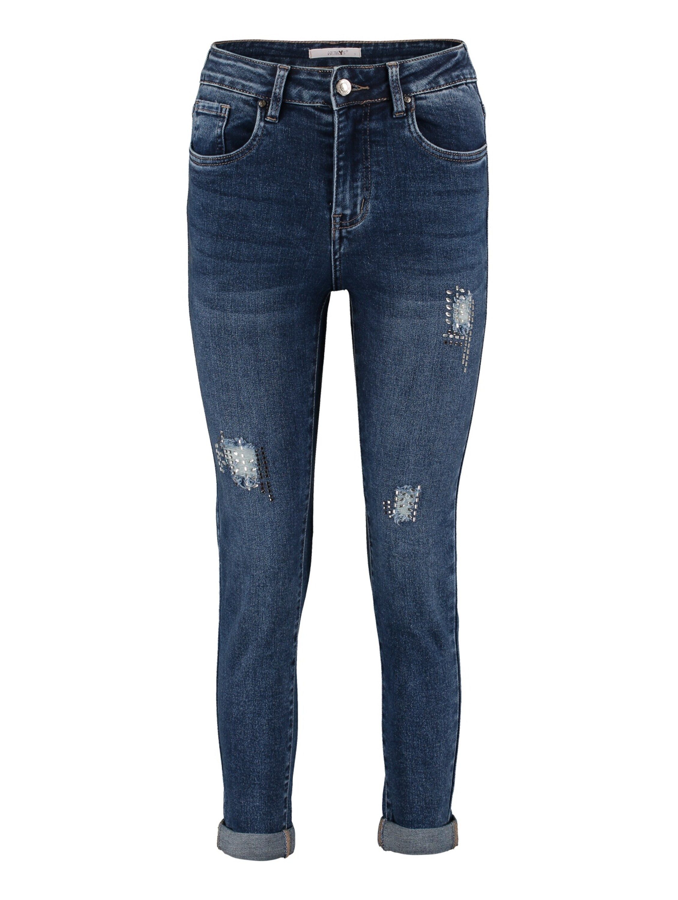 HaILY’S Slim-fit-Jeans An44tonella (1-tlg) Ziersteine