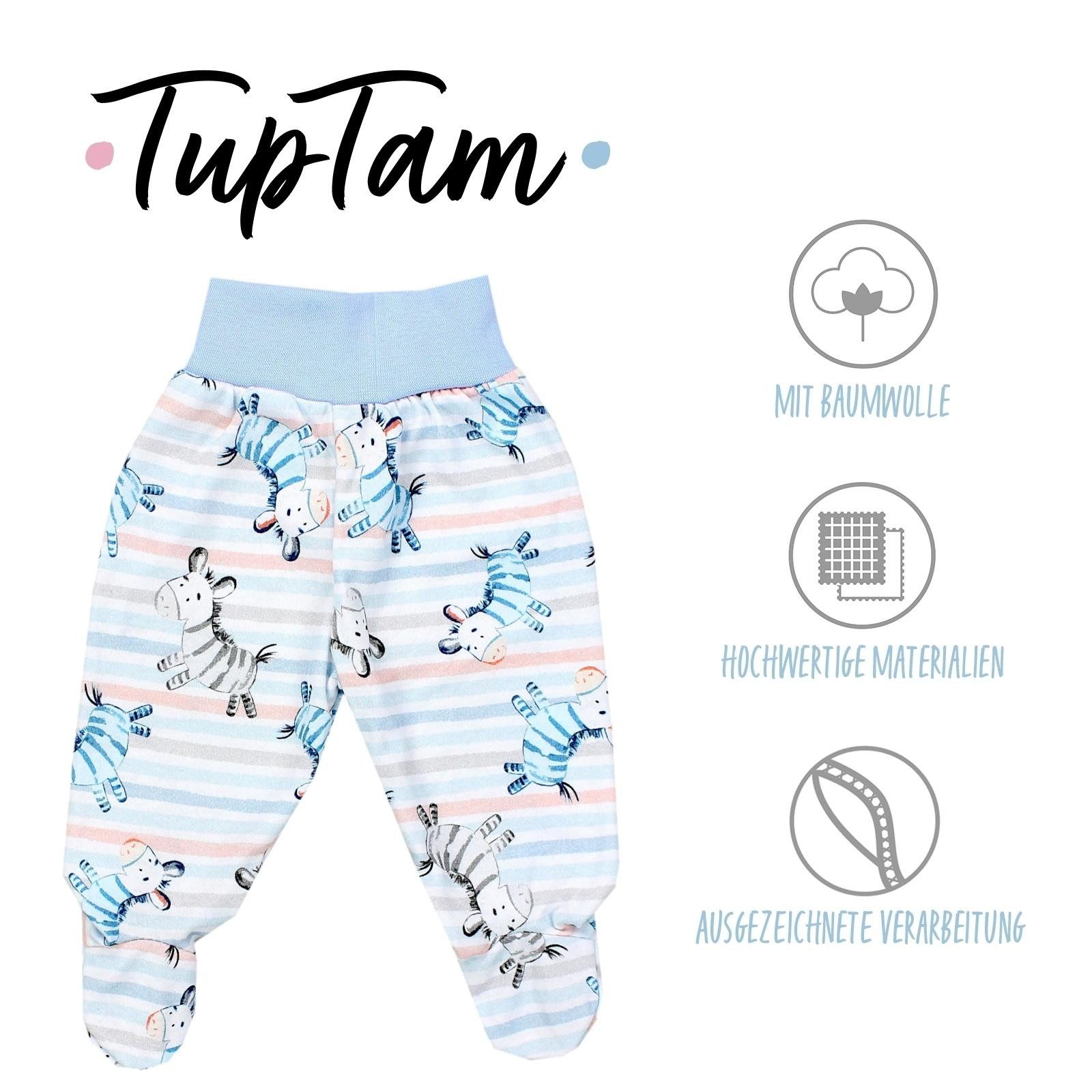 TupTam Schlupfhose TupTam Baby Unisex Hose mit Fuß 5er Pack