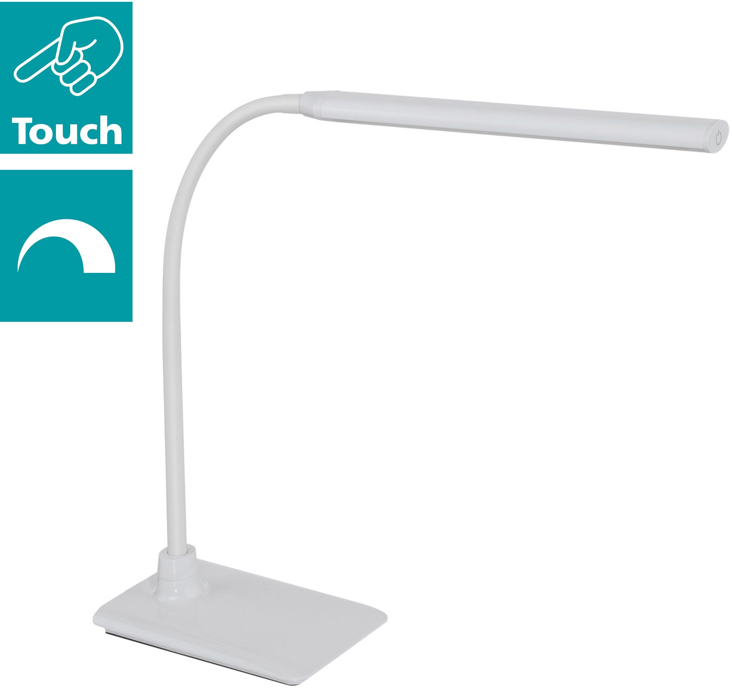 EGLO LED Tischleuchte LAROA, Dimmfunktion, LED günstig online kaufen