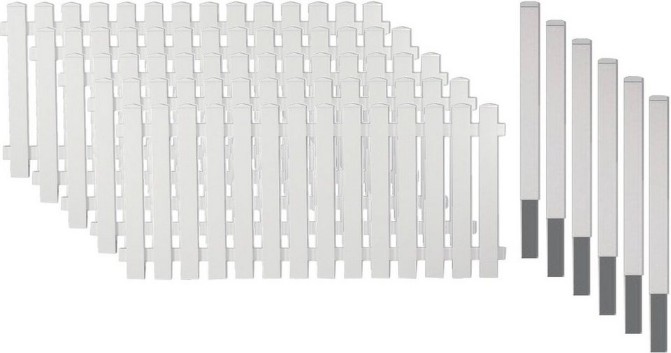 Tetzner Jentzsch Gartenzaun Lexington 3 Set Kunststoff 80 Cm Hoch 5 Elemente Fur 9 54 Meter Zaun Mit 6 Alu Pfosten Online Kaufen Otto Tetzner Jentzsch Gartenzaun Lexington 3 Set Kunststoff 80 Cm Hoch 5 Elemente Fur 9 54 Meter Zaun Mit 6 Alu Pfosten Online Kaufen Otto
