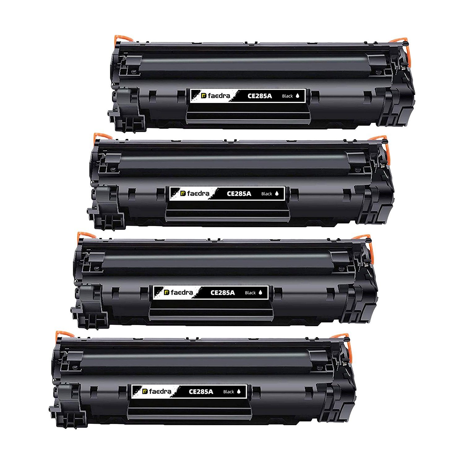 NEXPRO Tonerkartusche 4PK HP 85A CE285A Toner für LaserJet Pro P1102 P1102w M1132 M1212, (Packung, Druckleistung bis ca 1600 Seiten), für Laserjet P1102W P1102 M1212NF M1132MFP M1217NFW M1212 M1132 M1210