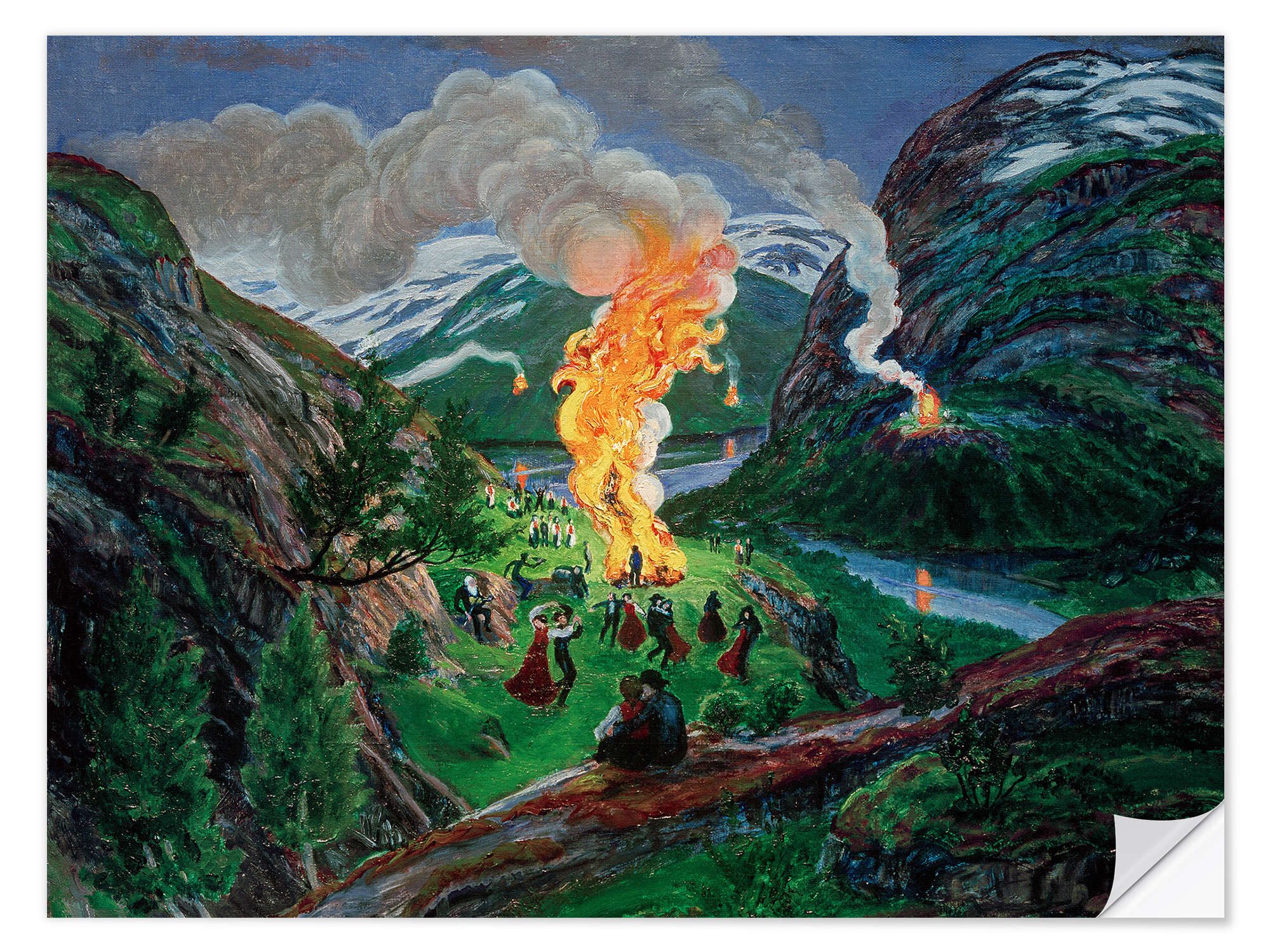 Wandfolie Nikolai Astrup