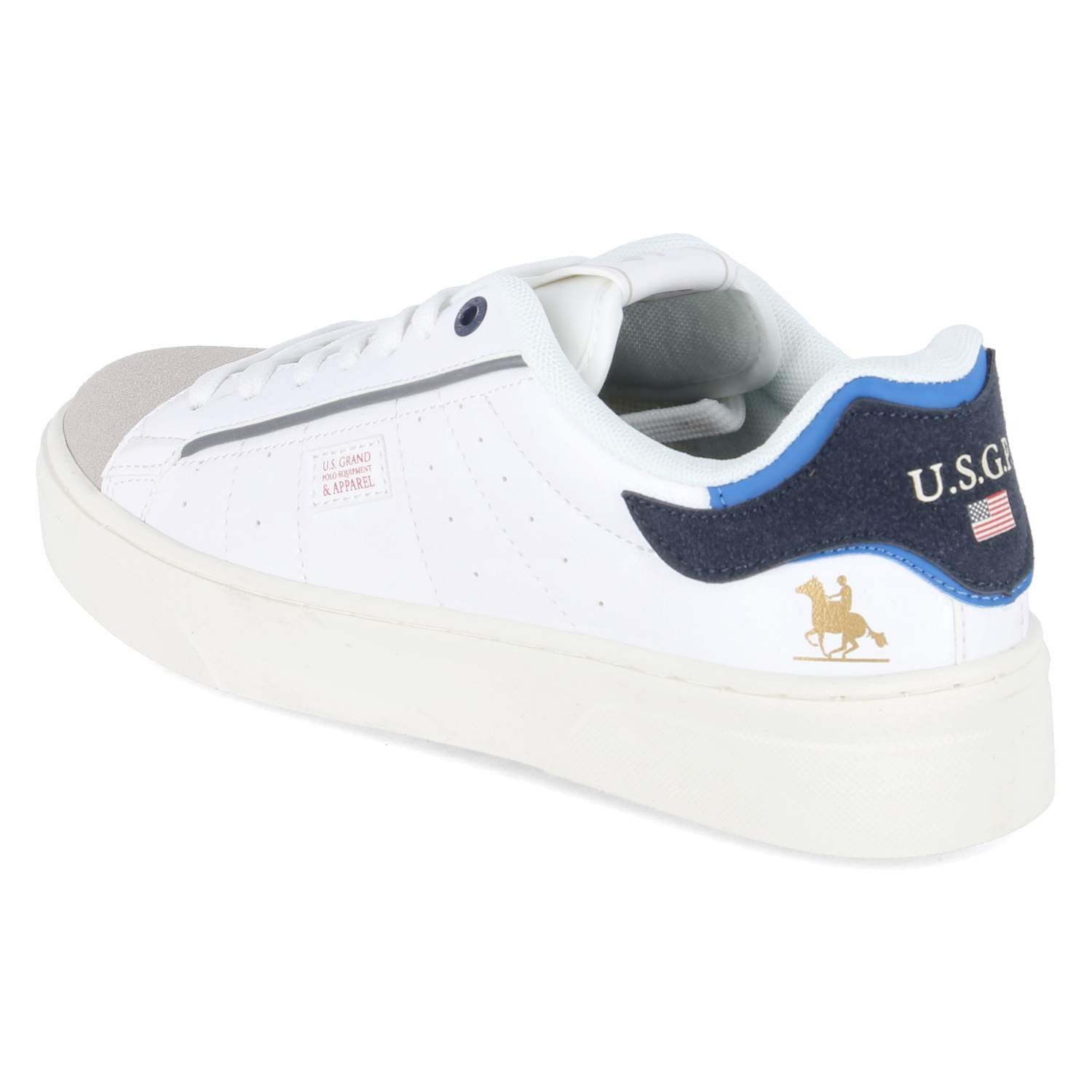 U.S. GRAND POLO U.S. Grand Polo GPM518700-1032 SP Herren Synthetik white Schnürschuh