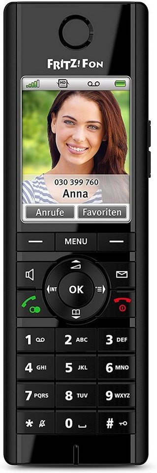 1) FRITZ!Fon AVM Mobilteil C5 DECT-Telefon Schnurloses (Mobilteile:
