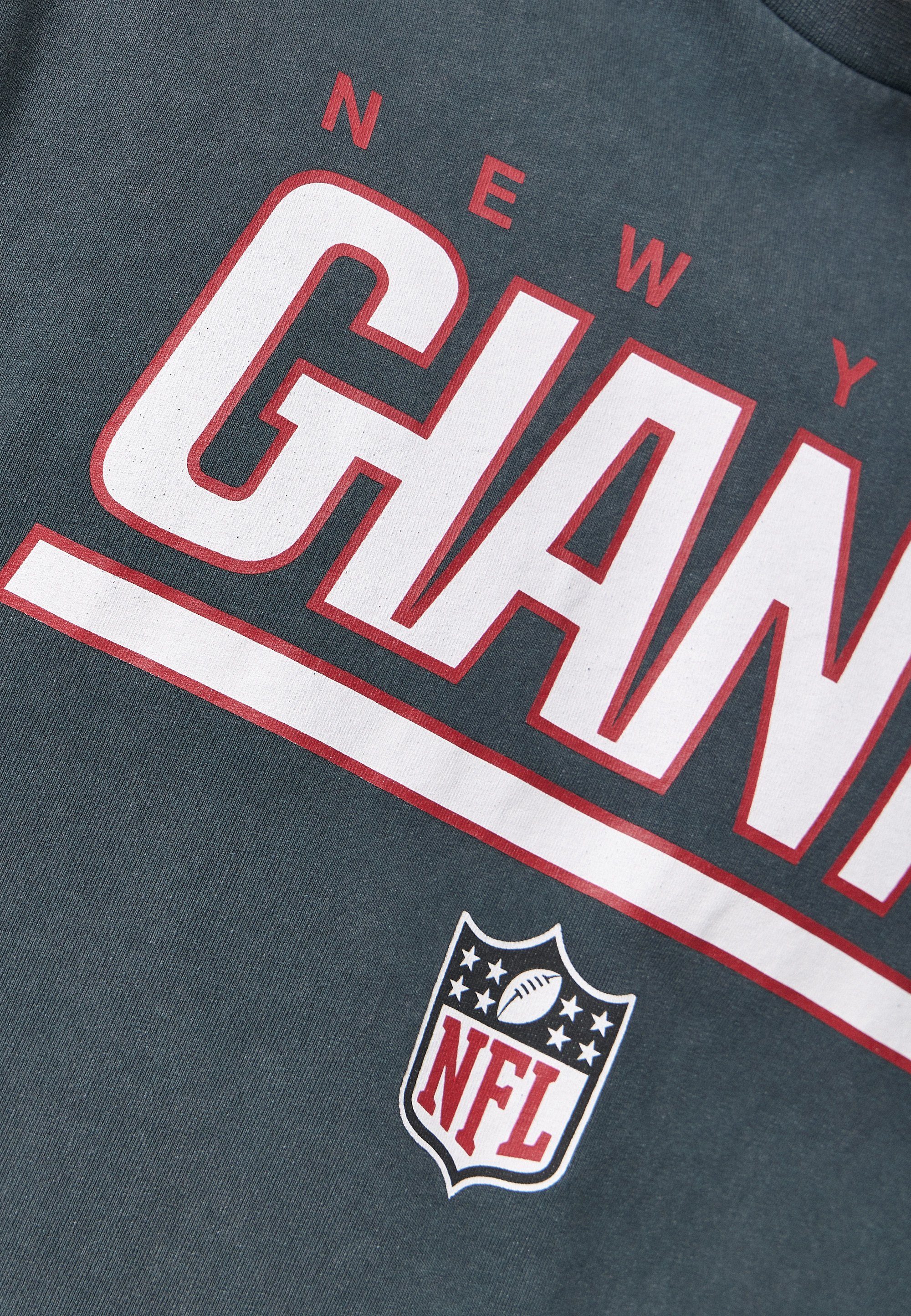 Bio-Baumwolle Giants York Recovered NFL GOTS zertifizierte New T-Shirt Oversized Washed