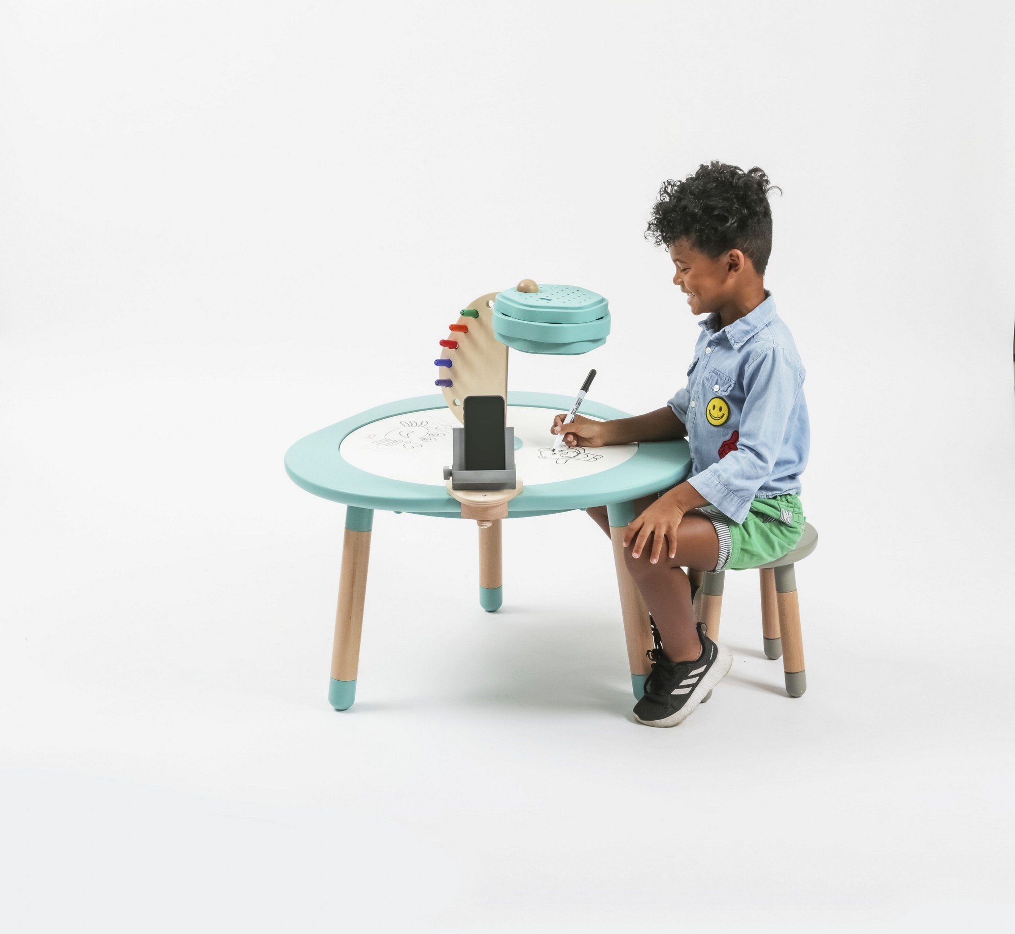 den Ergänzung Stuhl Spieltisch MuTable für Multifunktionsspieltisch Die - für den Stokke Holzstuhl Kinder White - Kindersitzgruppe ideale Mutable