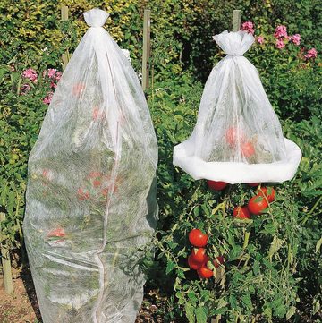 Windhager Winterschutzvlies Wachstumsvlies, Tomaten-Vliesschlauch, 1000x65 cm