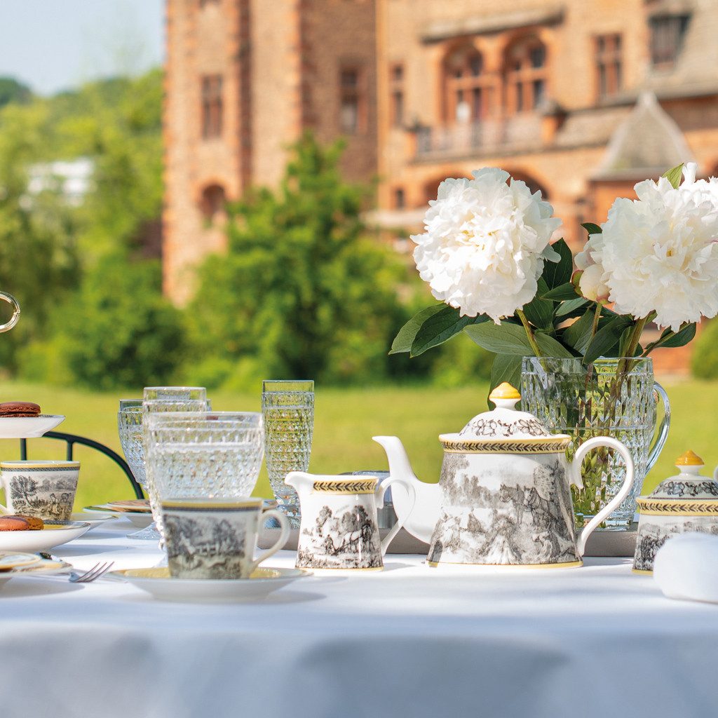 Villeroy & Boch Tasse Audun Ferme Frühstückstasse, 1-tlg., Porzellan, Premium Porcelain, mikrow.- & spülm.sicher, Made in Germany
