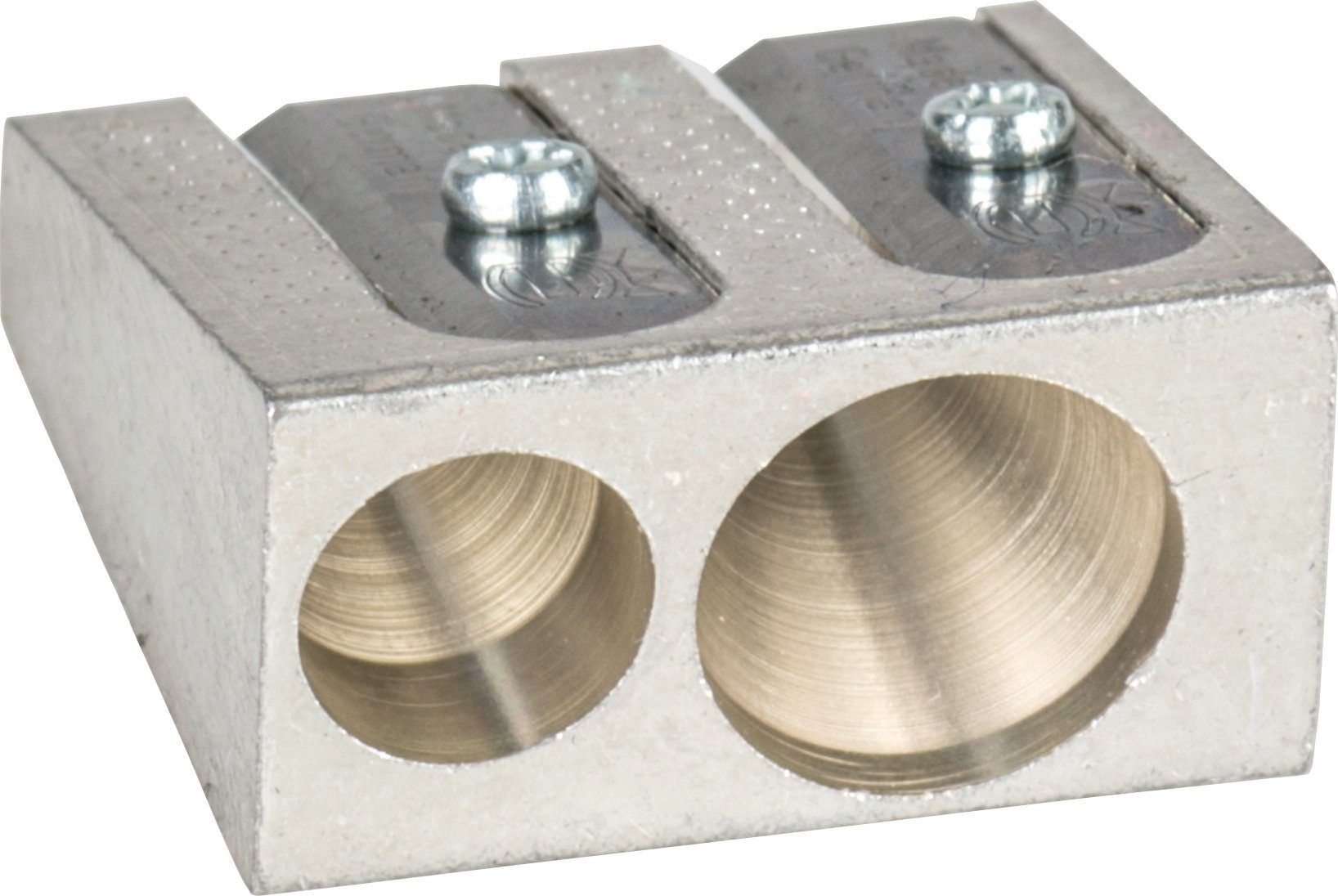 BRUNNEN Anspitzer Doppel-Anspitzer, Metall 2,5 cm x 2,5 cm