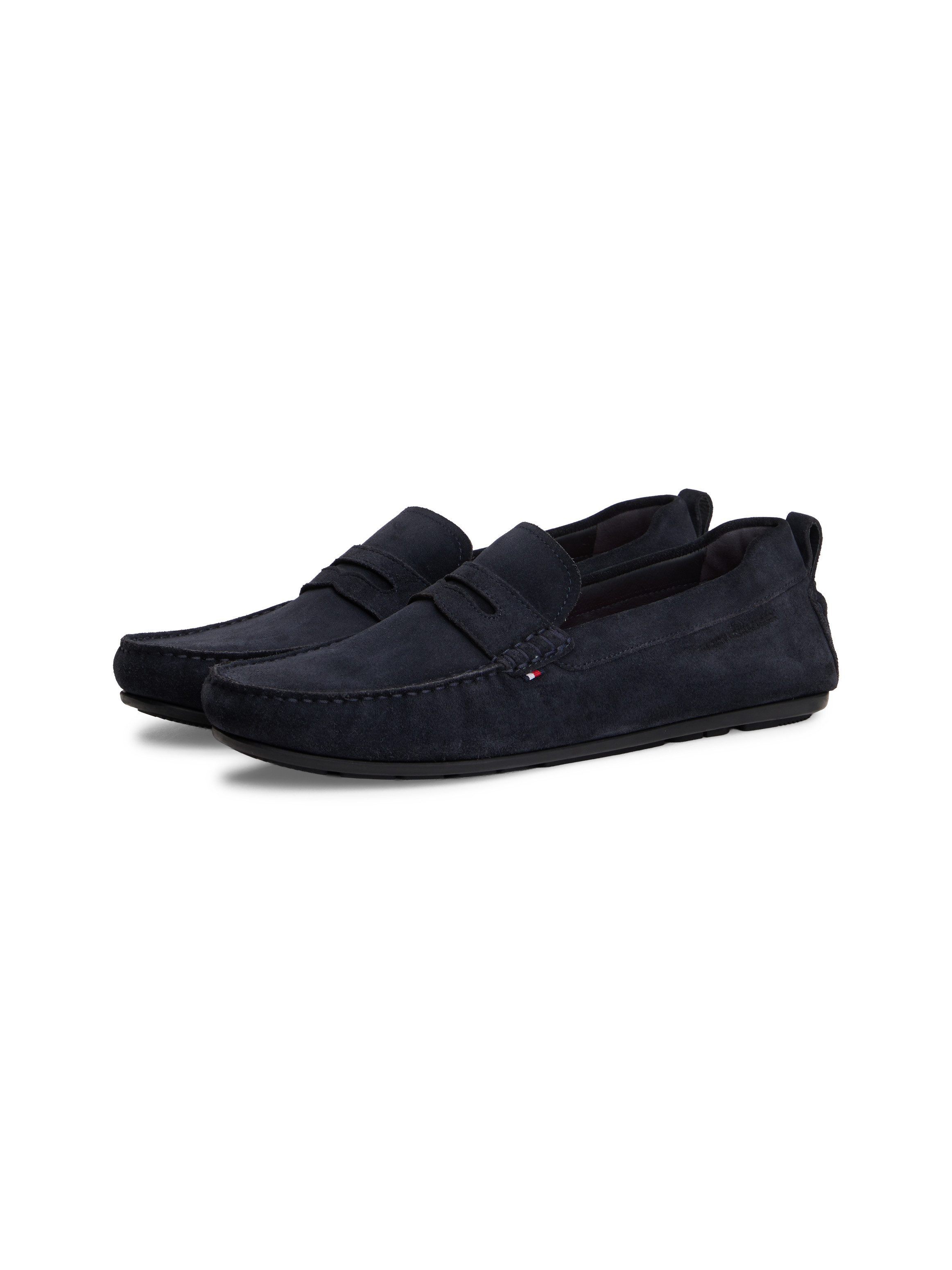 Tommy Hilfiger CORE HILFIEGR SUEDE DRIVER Slipper Flats, Schlupfschuh in Mokassin-Optik