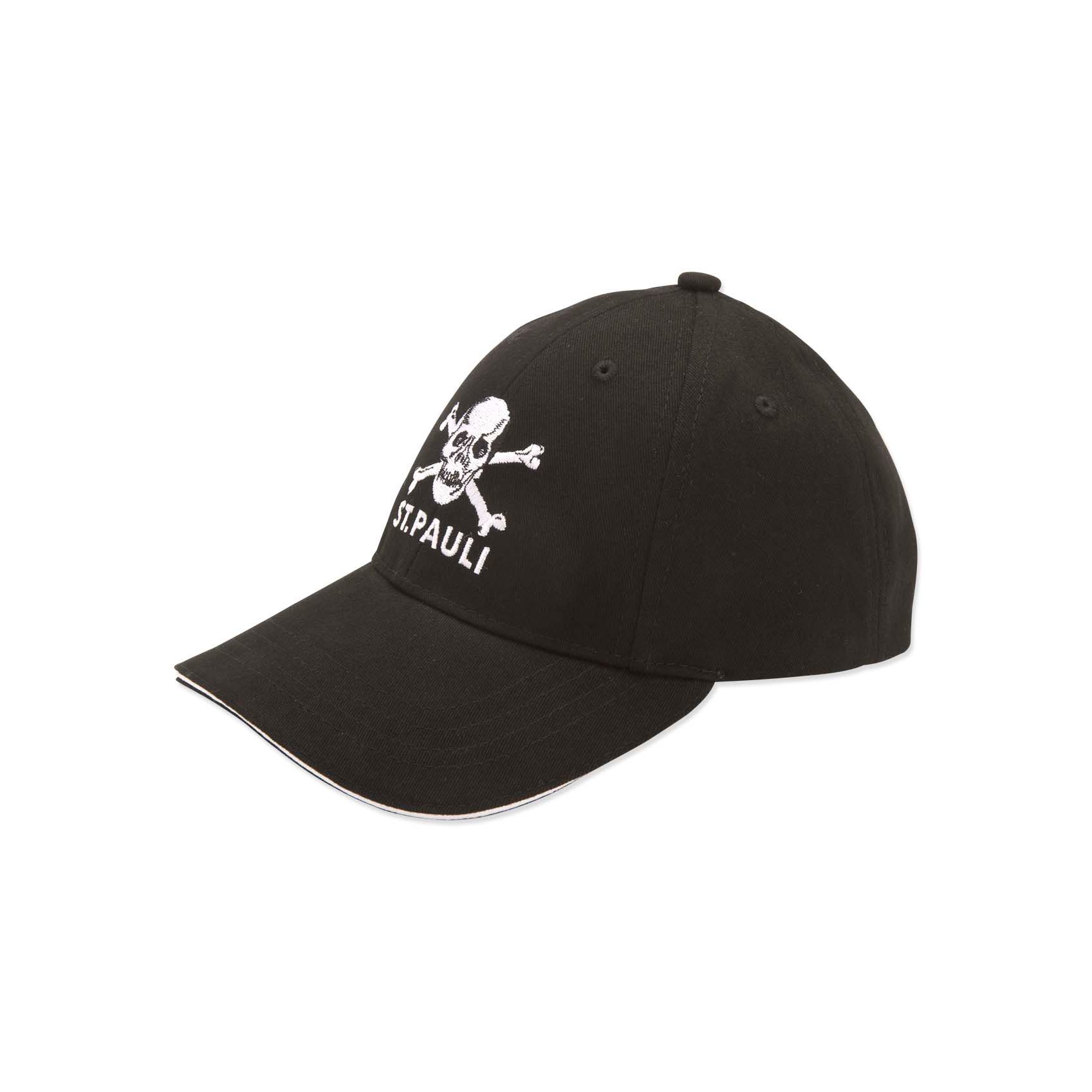 FC St. Pauli Bommelmütze FC St. Pauli Cap FC St. Pauli Kinder Totenkopf