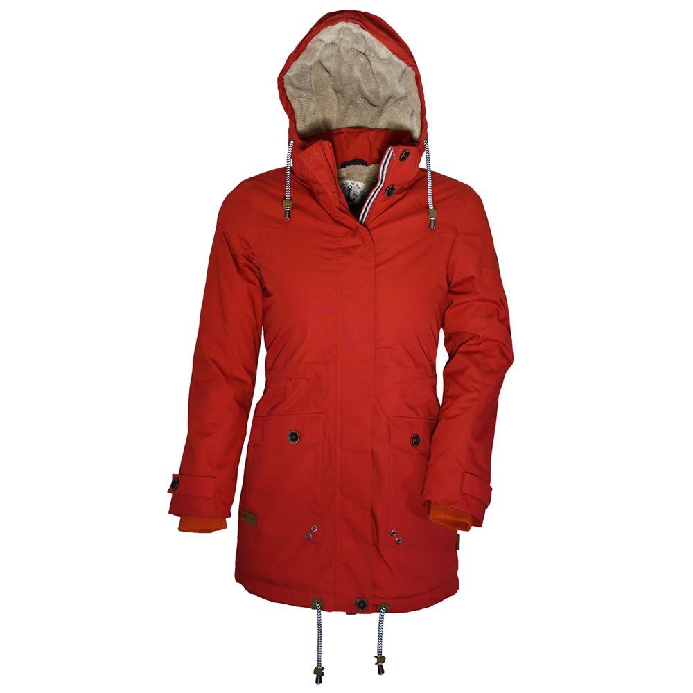 Funktionsparka XXL Ella Damen Winterparka mit Teddyfleece - große Größen