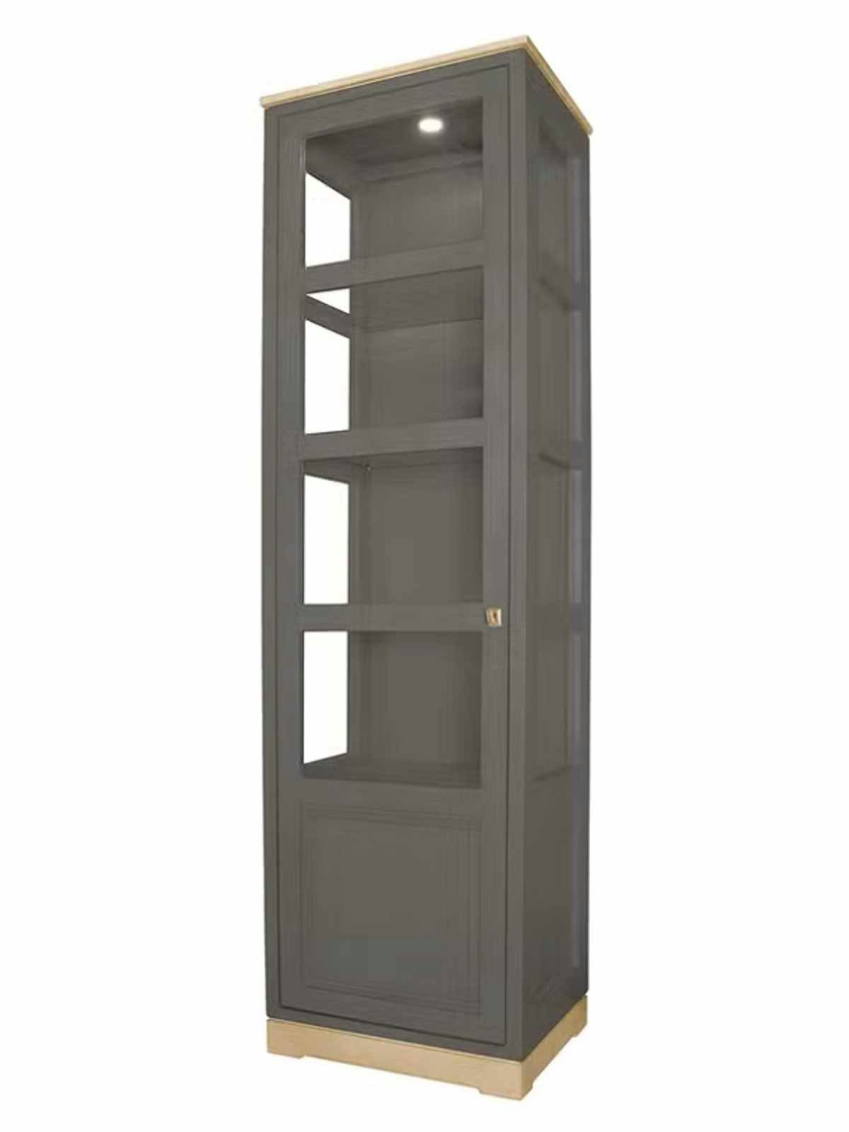 Casamia Vitrine Vitrine Casaventi 1-türig Pinie Massivholz
