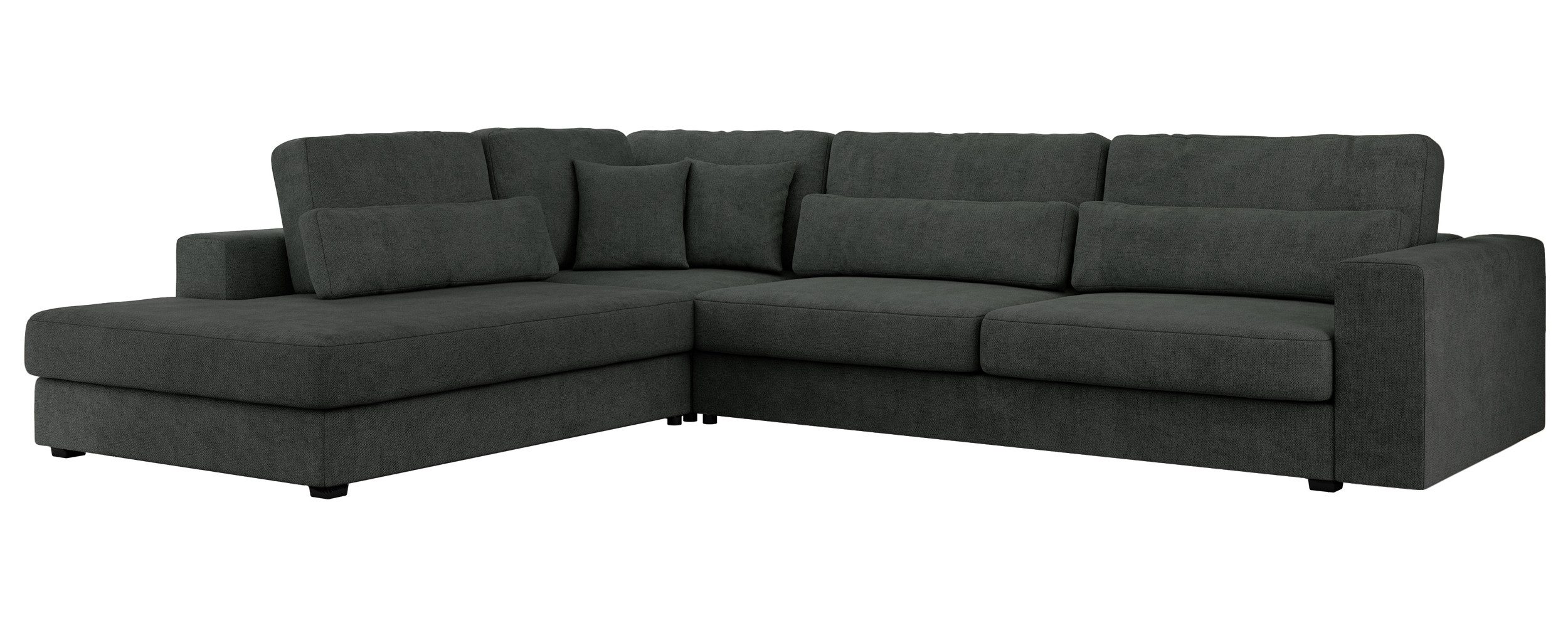 MKS MÖBEL Ecksofa SAVONA, Set, Ecksofa L-form, für Wohnzimmer, lose Kissen, günstig online kaufen