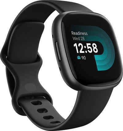 fitbit Versa 4 Fitness-Smartwatch inkl. 6 Monate Fitbit Premium Mitgliedschaft Smartwatch (FitbitOS5)
