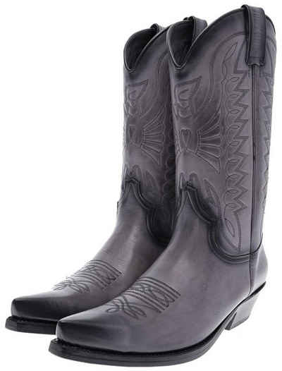 Mayura Boots VINTAGE 1920 Grau Cowboystiefel Rahmengenäht