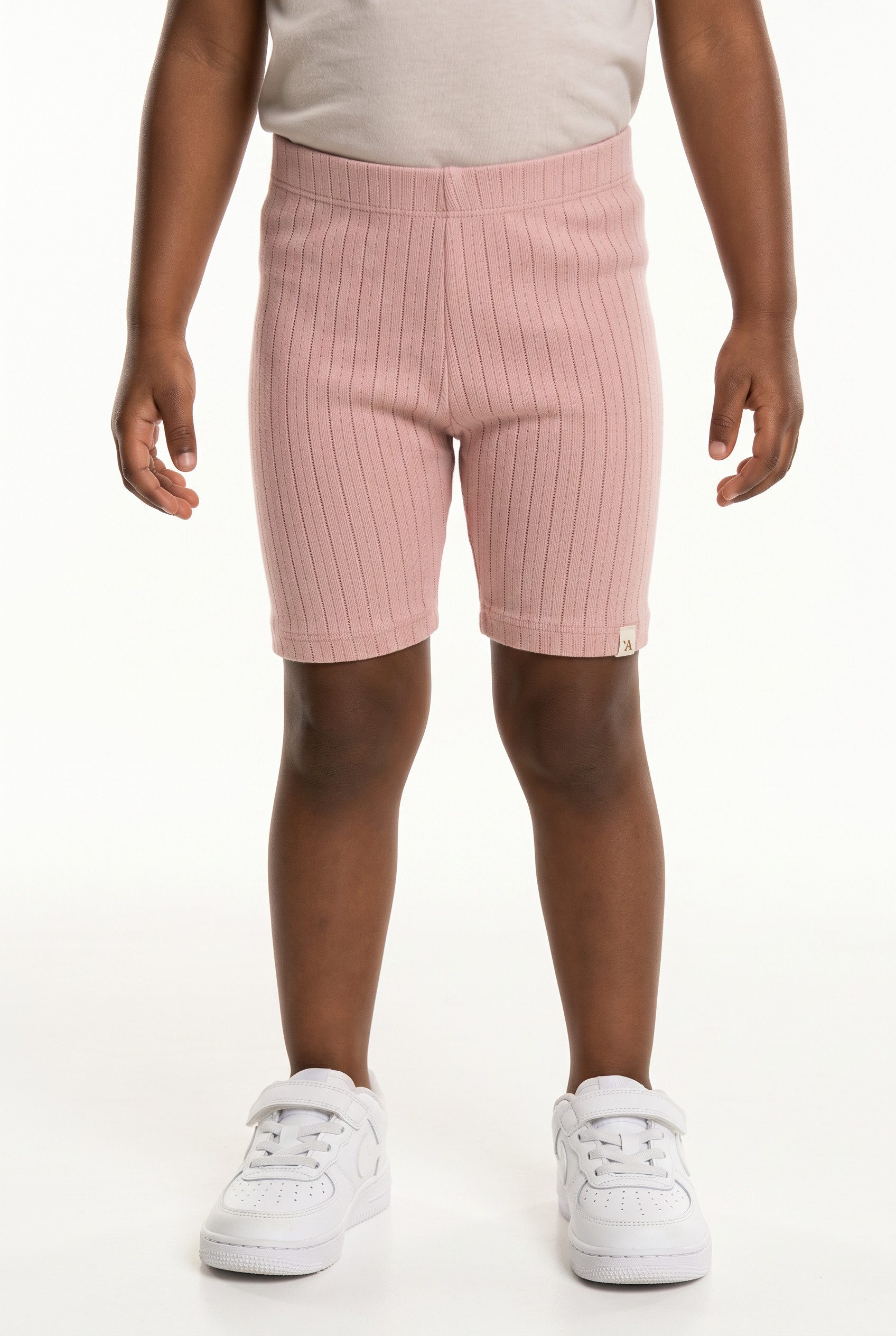Lil' Atelier Shorts NMFRACHEL BIKER SHORTS LIL Baumwollmischung, elastischer Bund