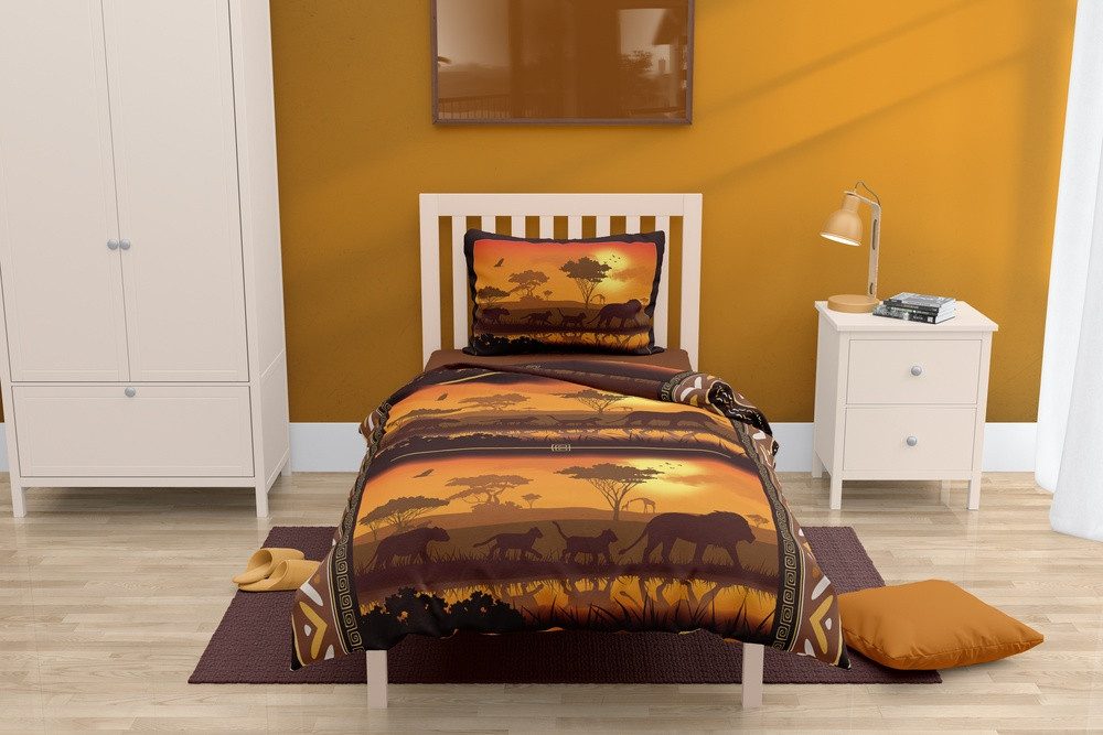 VertriebsArena GmbH Bettwäsche Mf Bettwäsche Safari günstig online kaufen