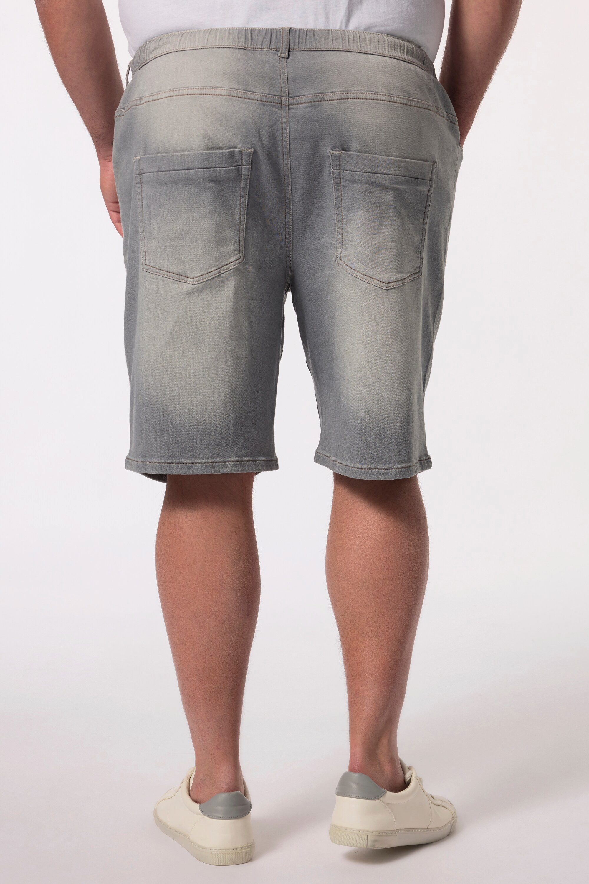 Men Plus Bermudas Superstretch-Jeansbermuda