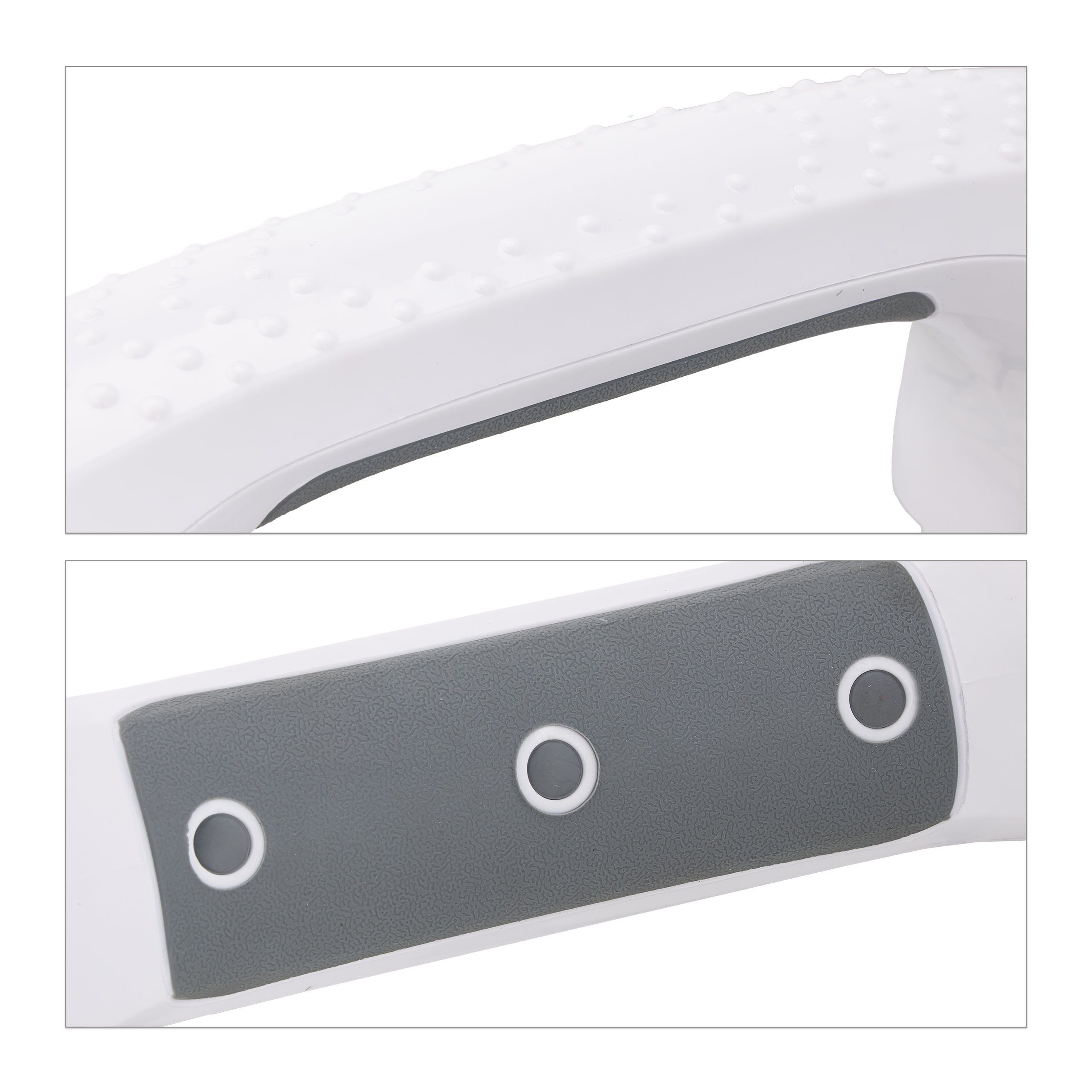 relaxdays Haltegriff Premium Haltegriff mit Saugnapf