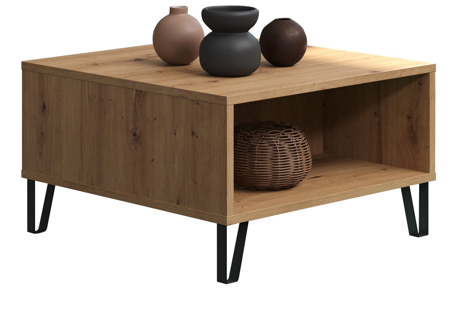 Furn.Design Couchtisch Tough (Sofatisch in Artisan Eiche Dekor, quadratisch günstig online kaufen