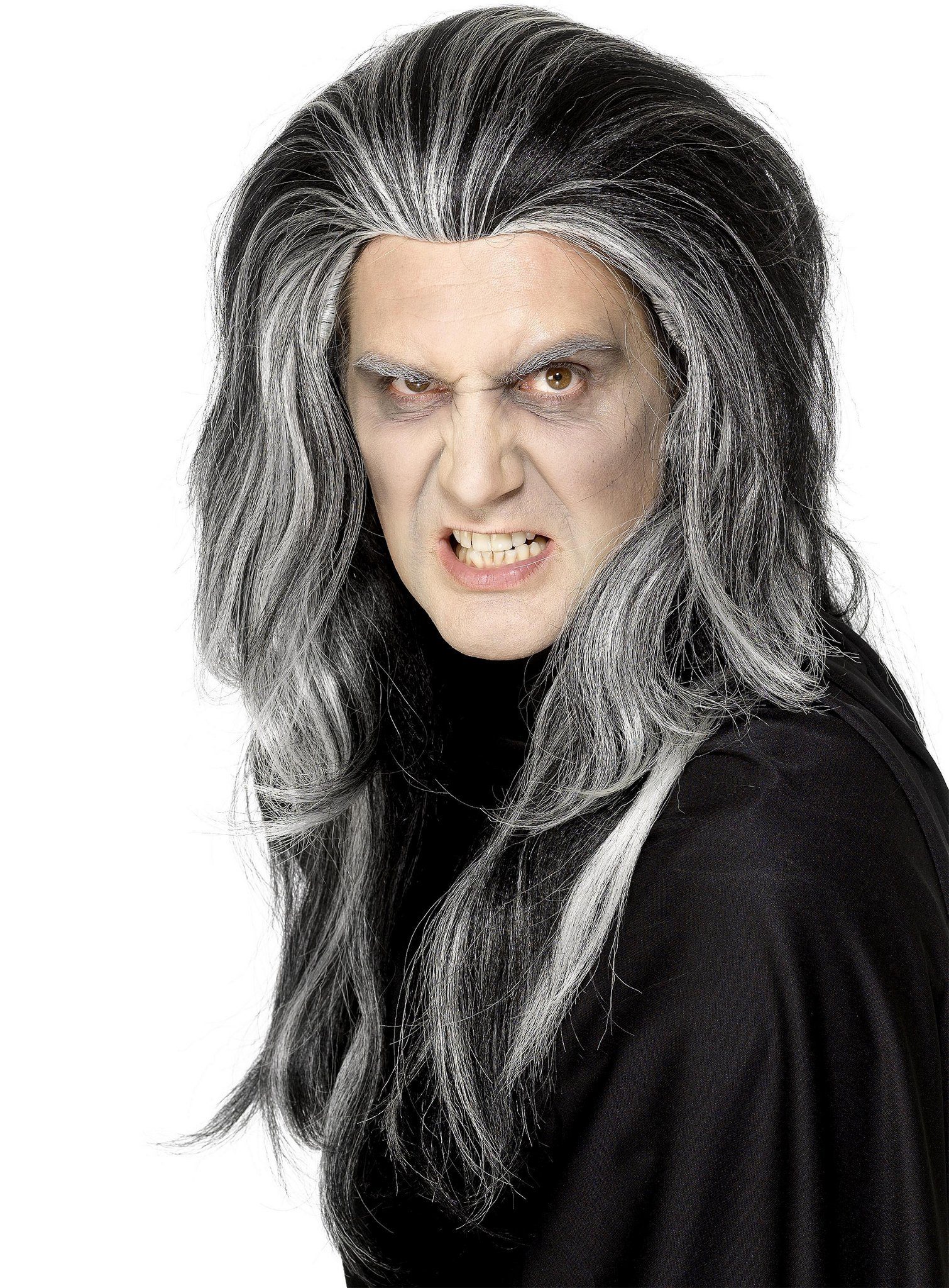 Kostüm-Perücke Vampirfürst Perücke - Kostüm Perücke für Halloween