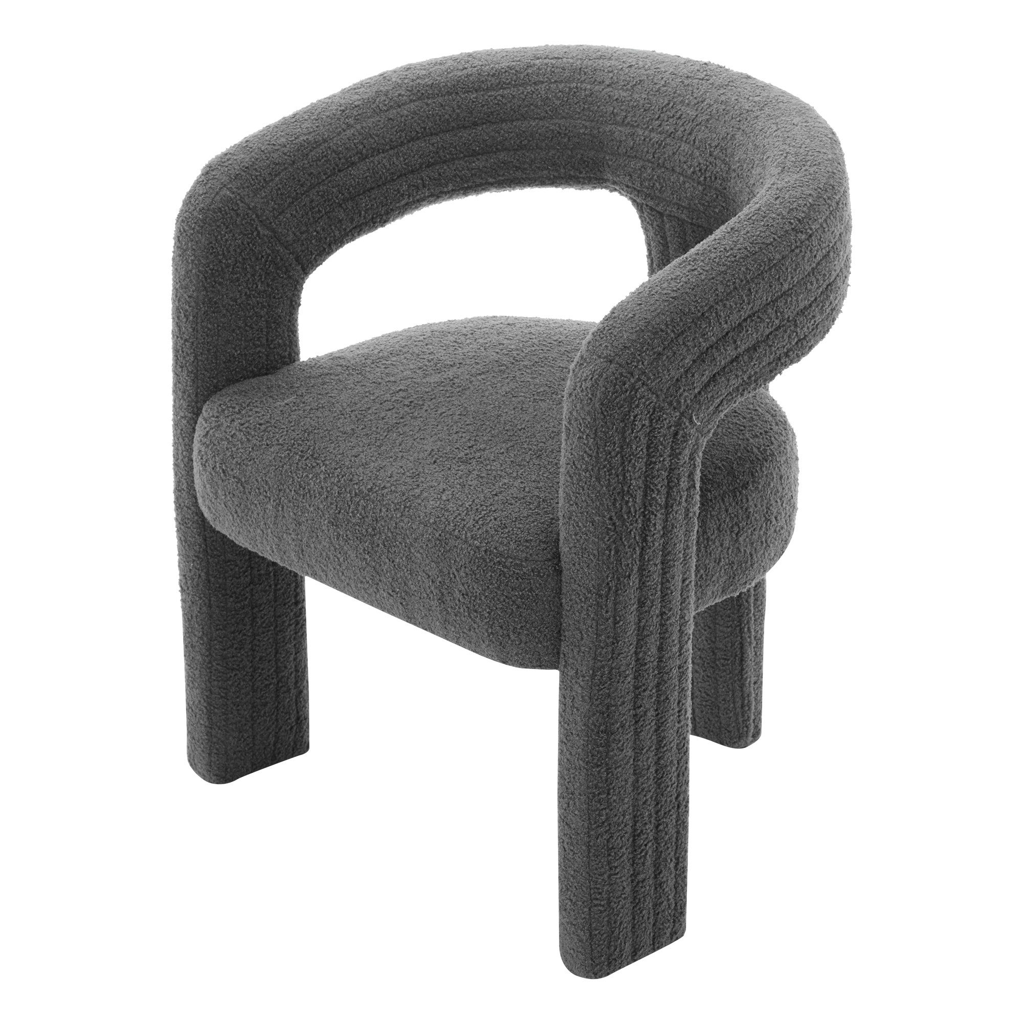 OKWISH Ohrensessel glatte gebogene Design (Wohnzimmersessel, günstig online kaufen