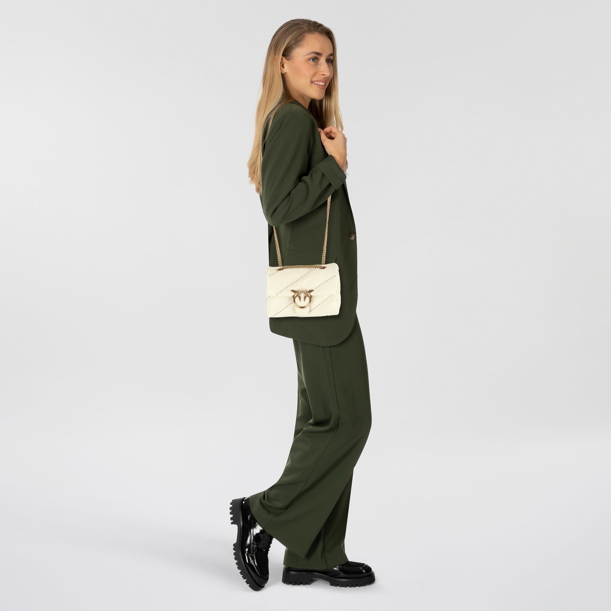 PINKO Umhängetasche Love Puff, Leder günstig online kaufen