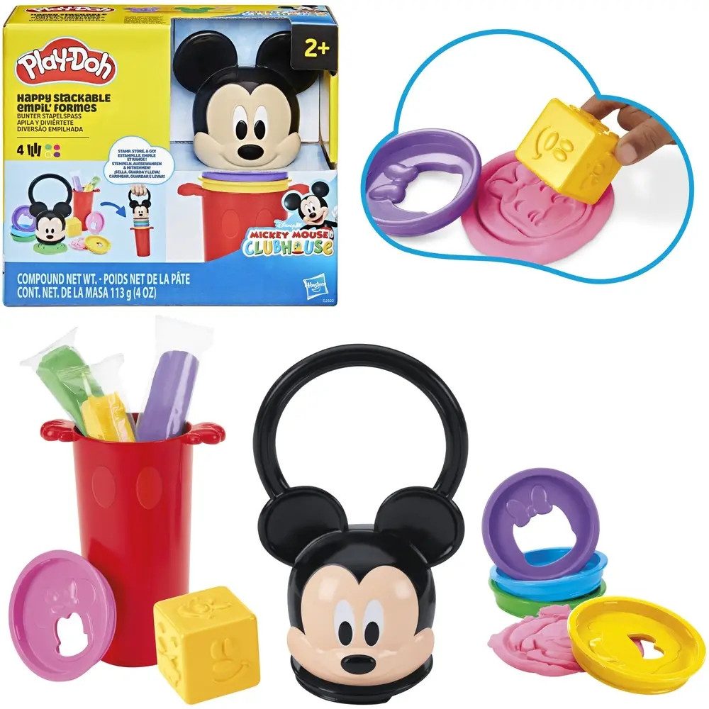 Hasbro Knete PD Disney Junior Bunter Stapelspaß