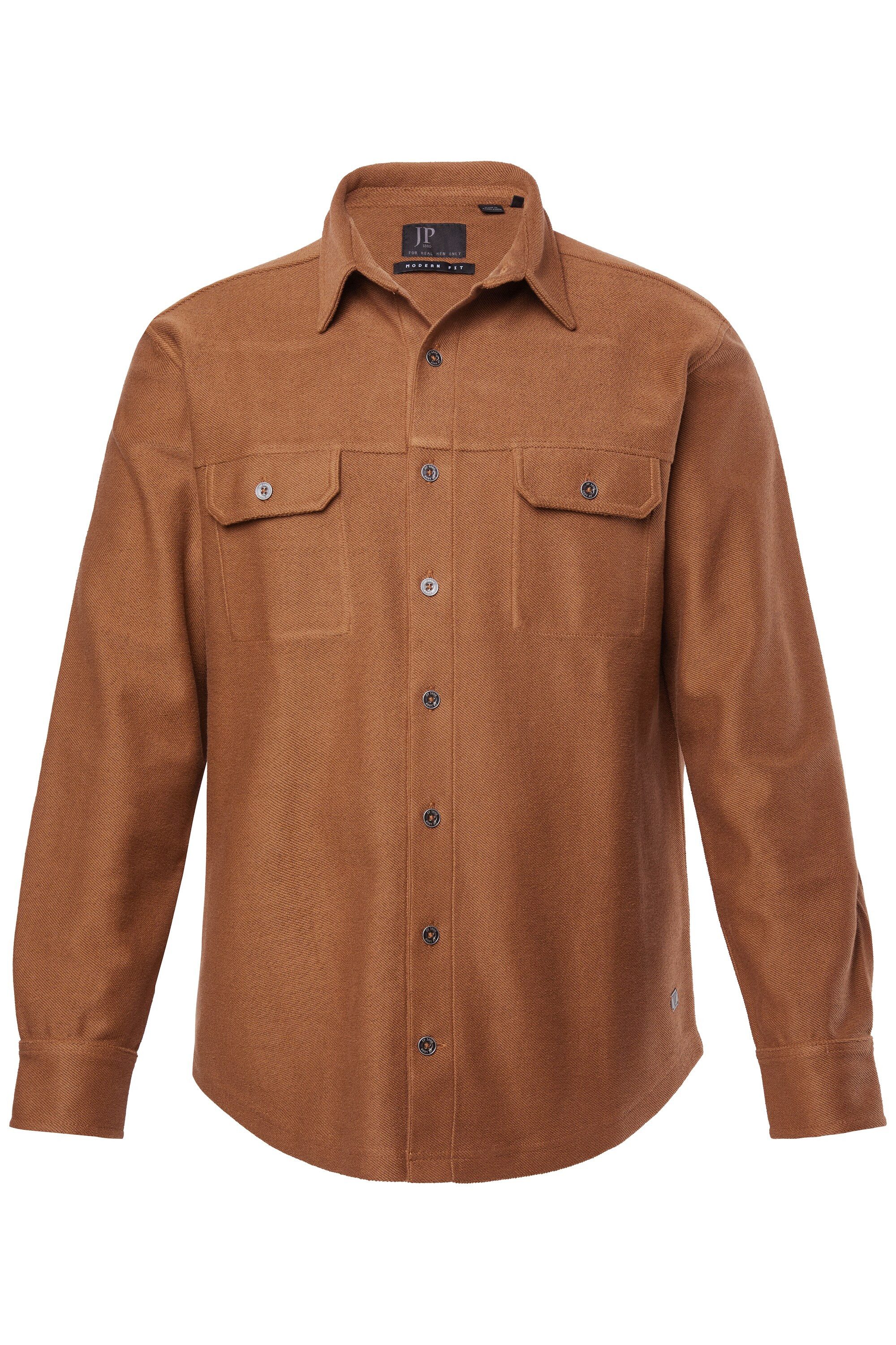 JP1880 Businesshemd JP1880 Sweathemd Langarm Kentkragen Modern Fit günstig online kaufen