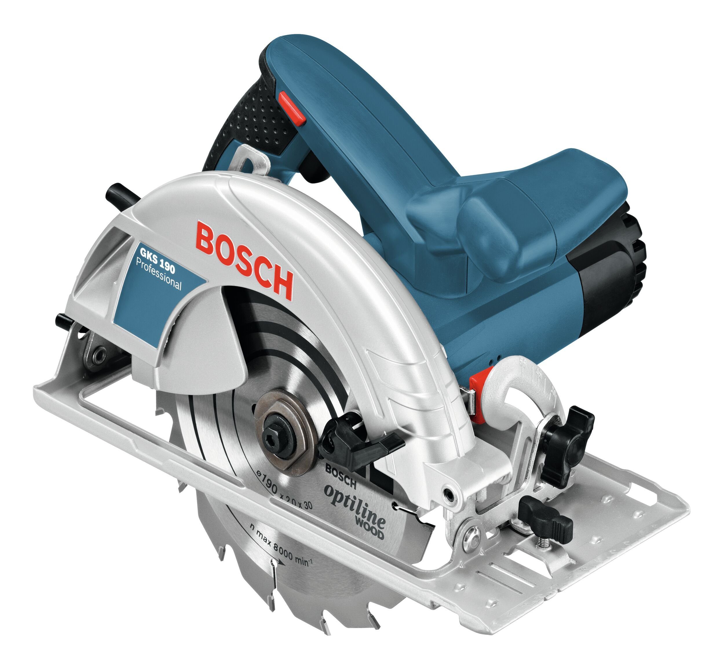Bosch Professional Handkreissäge GKS 190, Im Karton