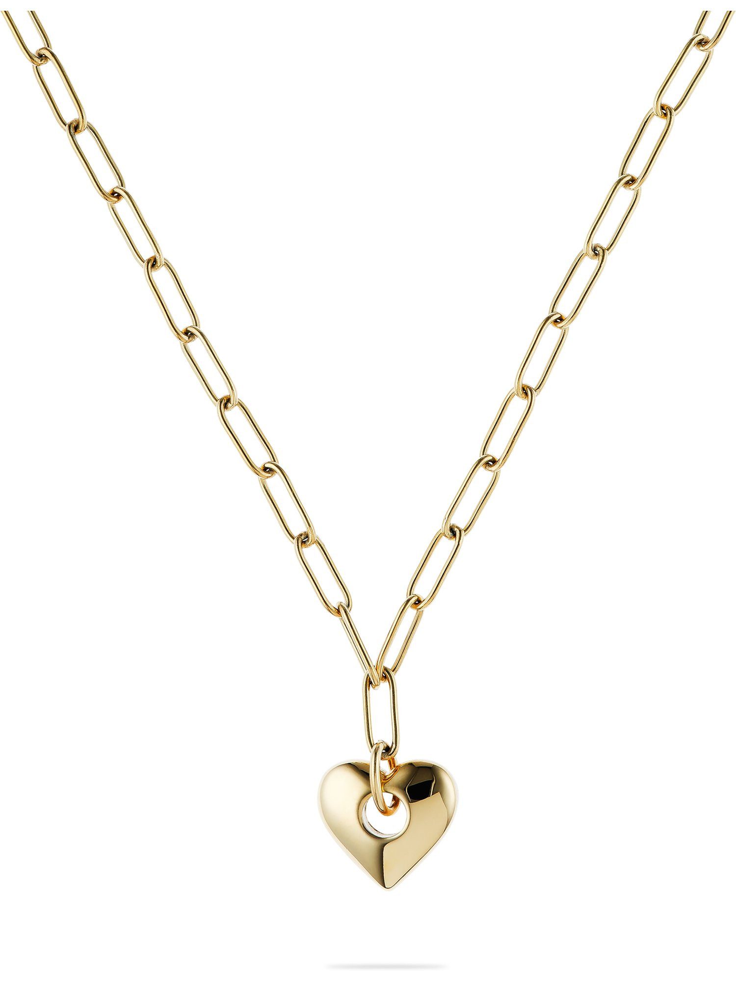 Edelstahlkette Guido Maria Kretschmer Damen-Kette Edelstahl Herz